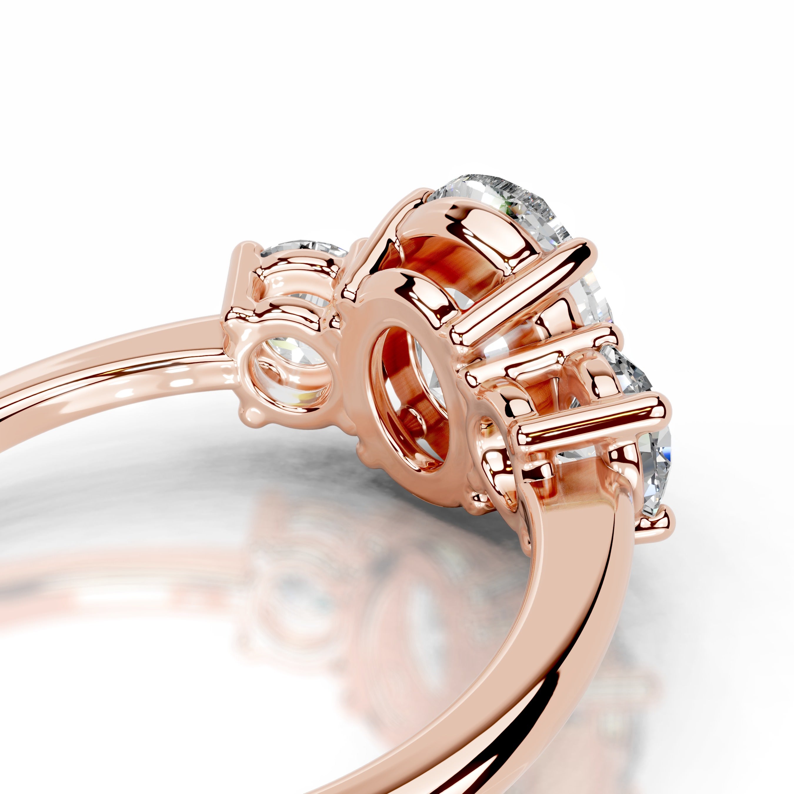 Emanuela Lab Grown Diamond Ring - 14K Rose Gold、mySite、hinf8tx79