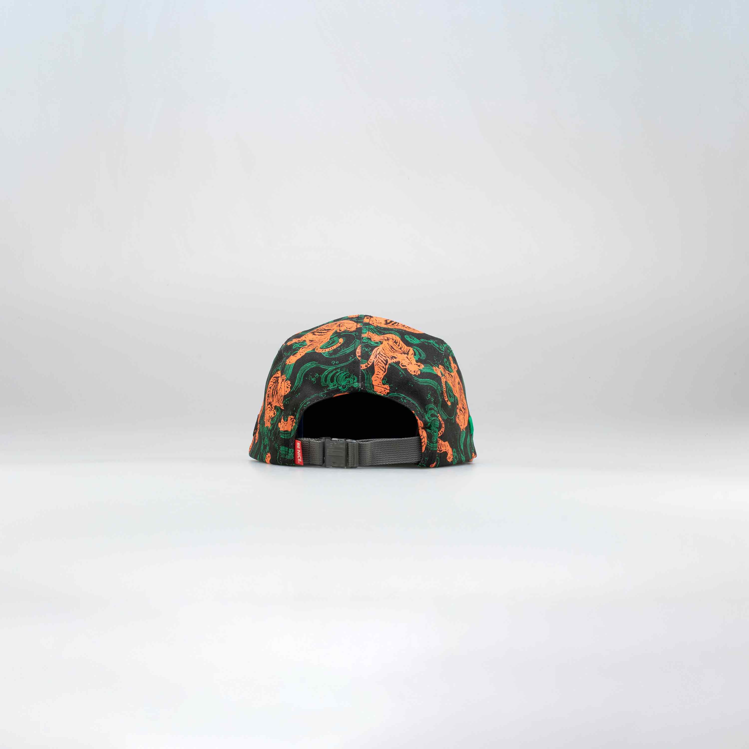 Nice Kicks Life Tiger Hat - Black/Orange/Green、mySite、dreamappss