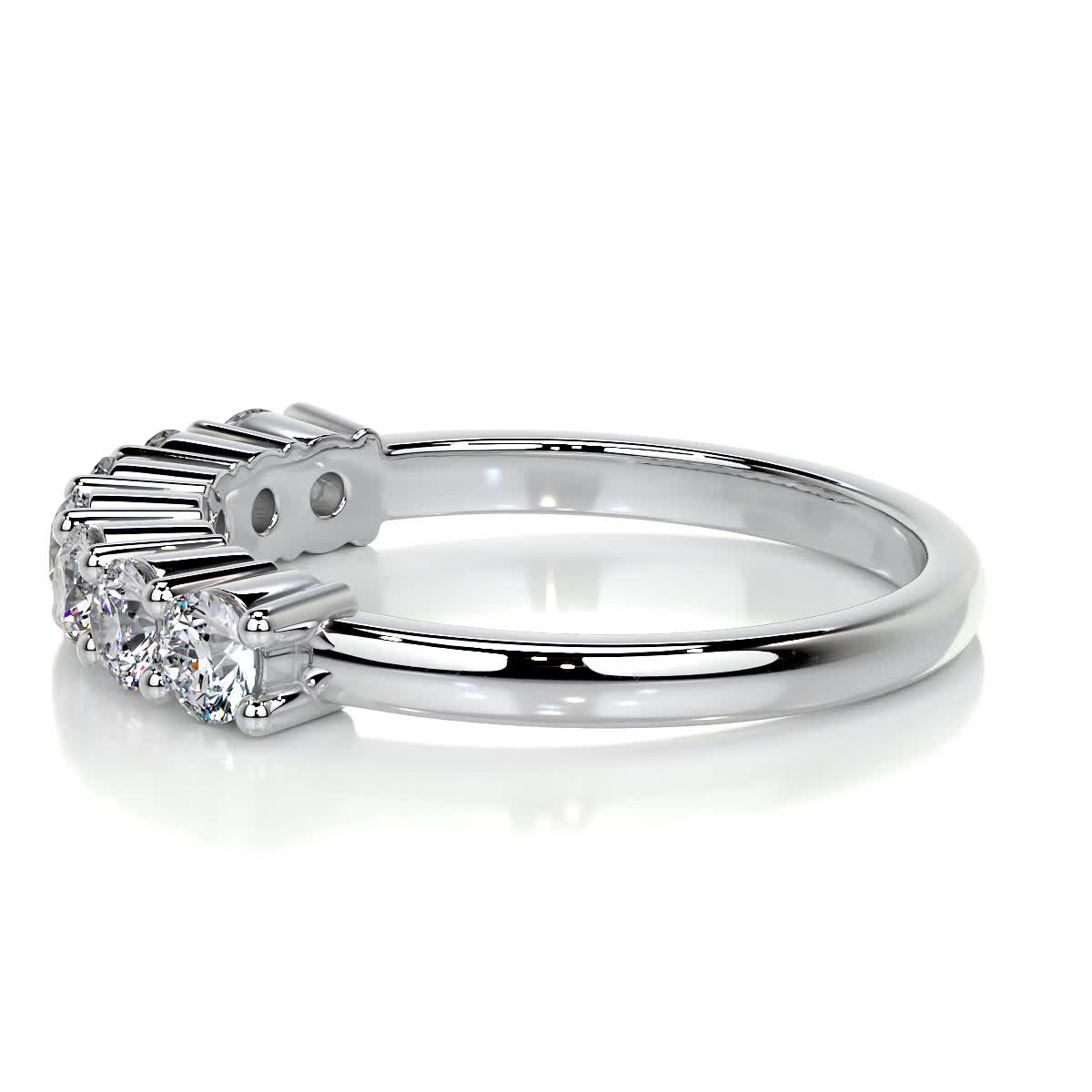 Catherine Lab Grown Diamond Wedding Ring (0.75 Carat) -14K White Gold、mySite、hinf8tx79