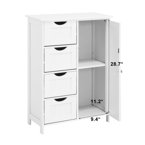 White Lift Top Entryway Storage Cabinet with 2 Safety Hinge, Wooden Toy Box、、casual