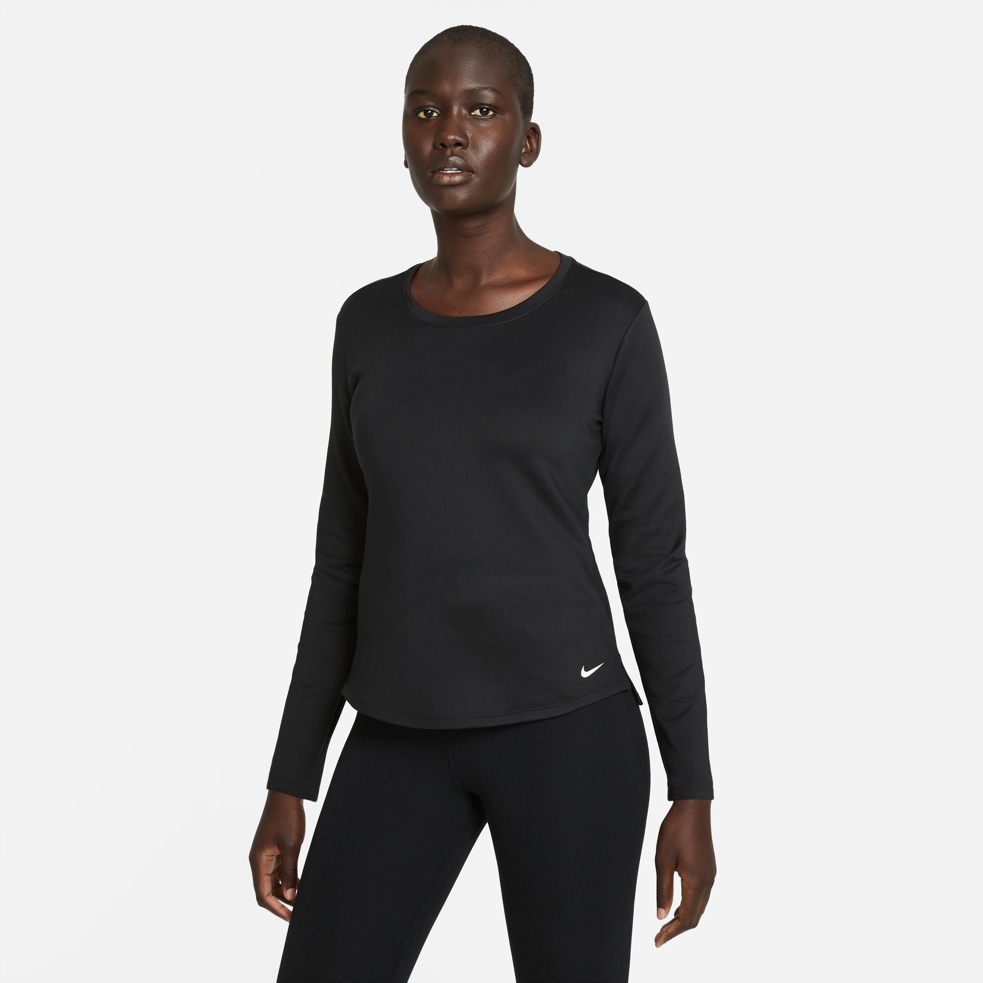 Nike One Women's Therma-FIT Long-Sleeve Top、mySite、neckold