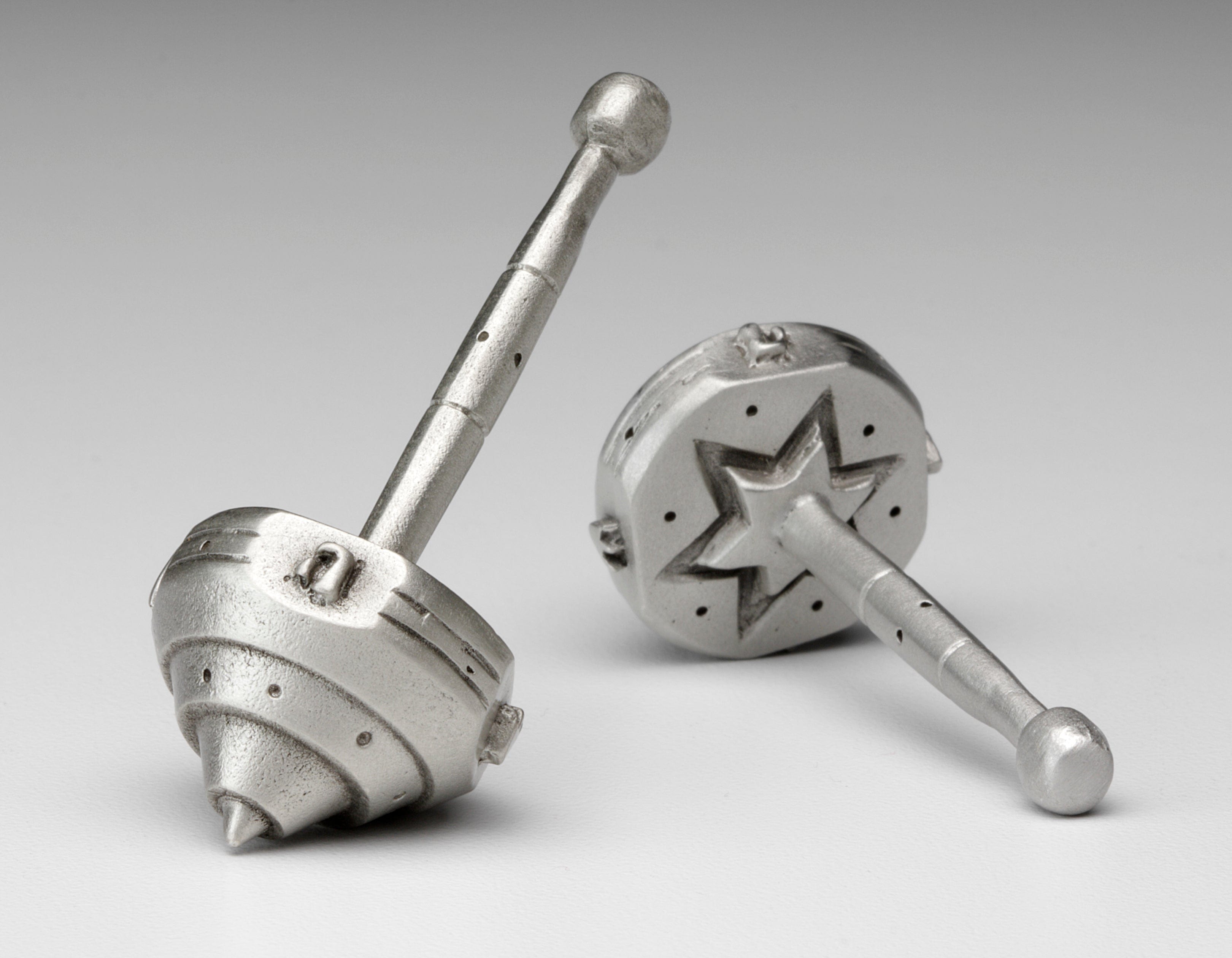 Contemporary Pewter Dreidel by Emily Rosenfeld、mySite、topwebapps