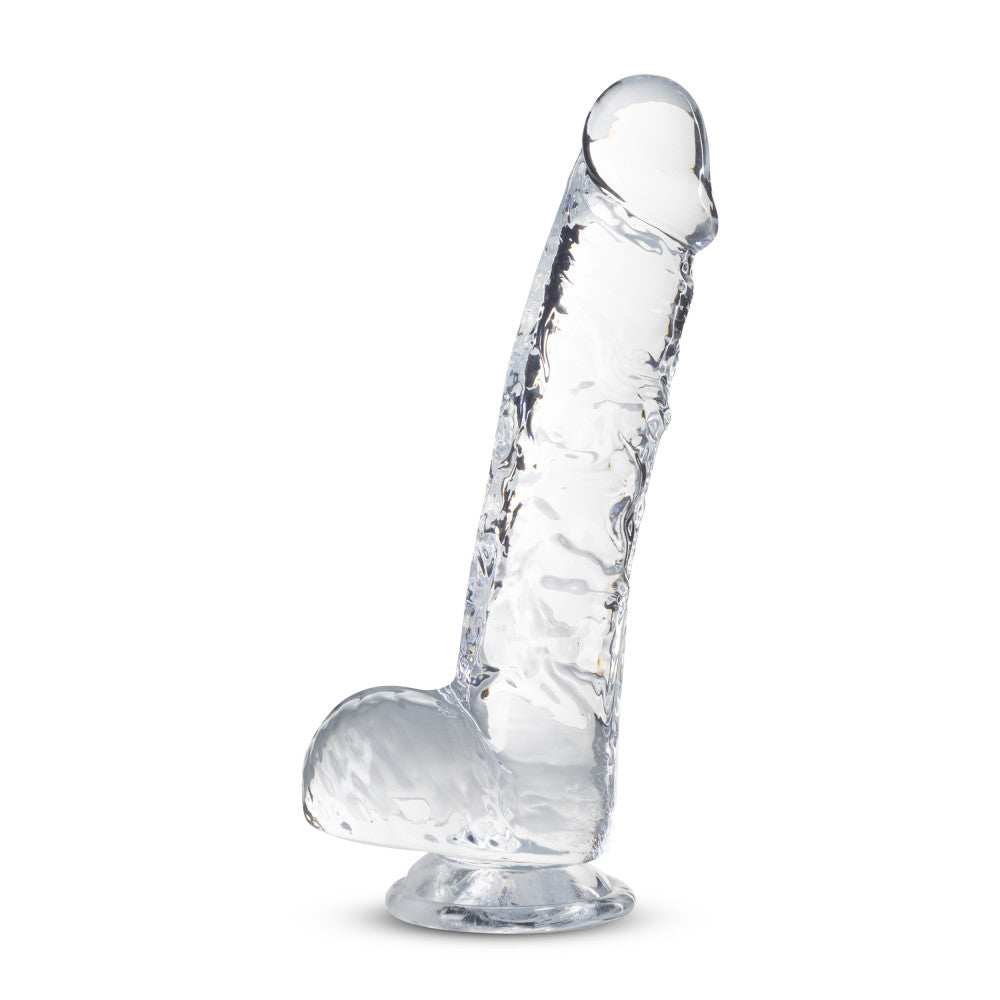 Naturally Yours By Blush® | Realistic Diamond 6-Inch Long Dildo With Balls & Suction Cup Base、mySite、bottomscart