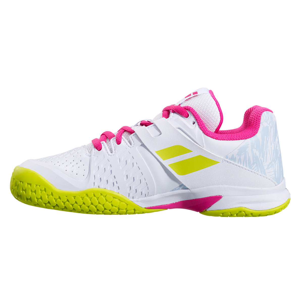 Babolat Propulse AC Junior Tennis Shoe (White/Pink)