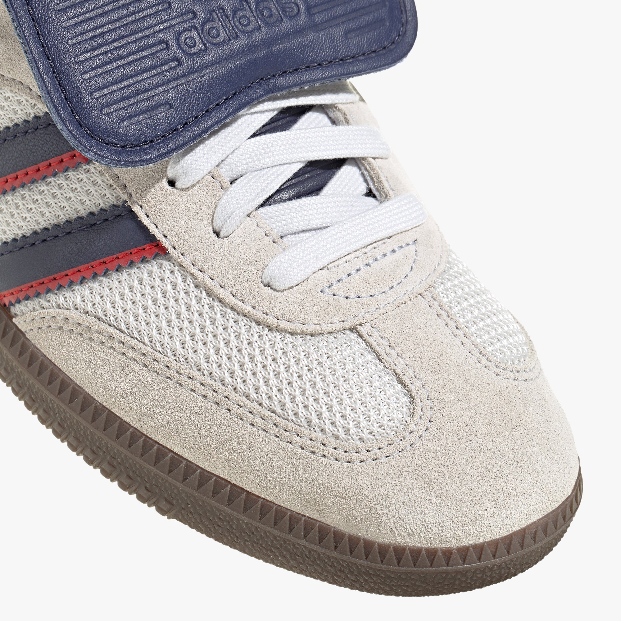  adidas Originals Samba LT Crystal White / Dark Blue - Gum、mySite、merchandisen