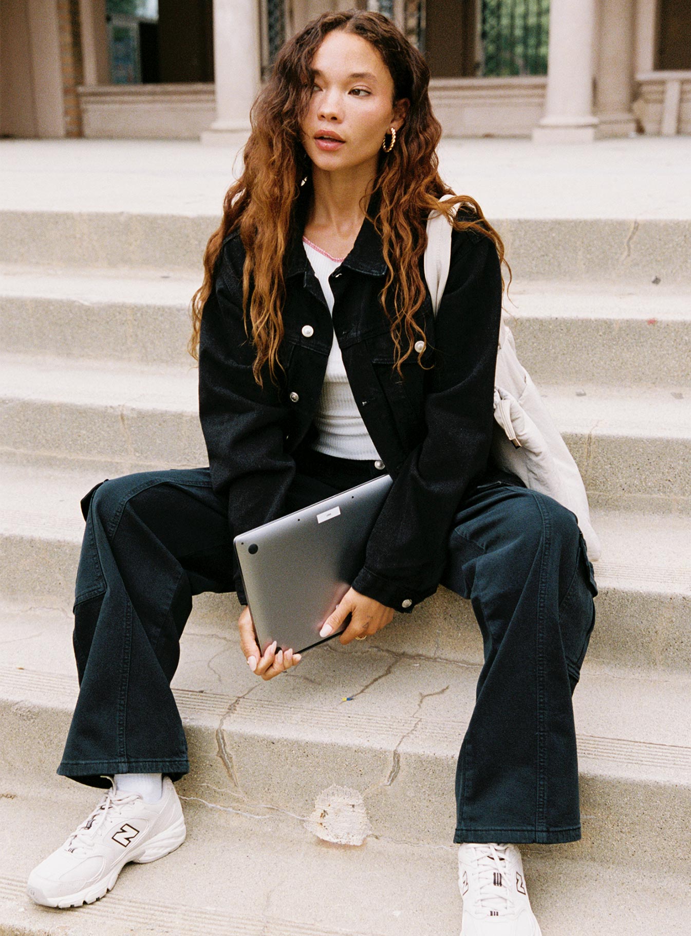 Phoenix Denim Jacket Black、mySite、solidvoid