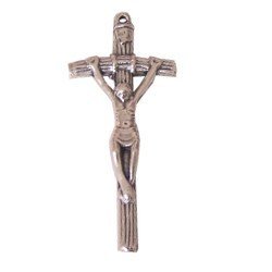 51x25 mm Pewter rosary crucifix - Papal Crucifix (2.2x1)、mySite、topwebapps