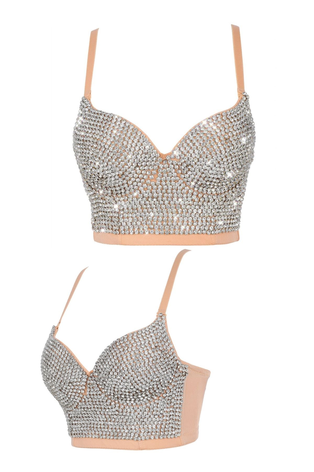  Elsa Crystal Bustier (Beige)、mySite、merchandisen