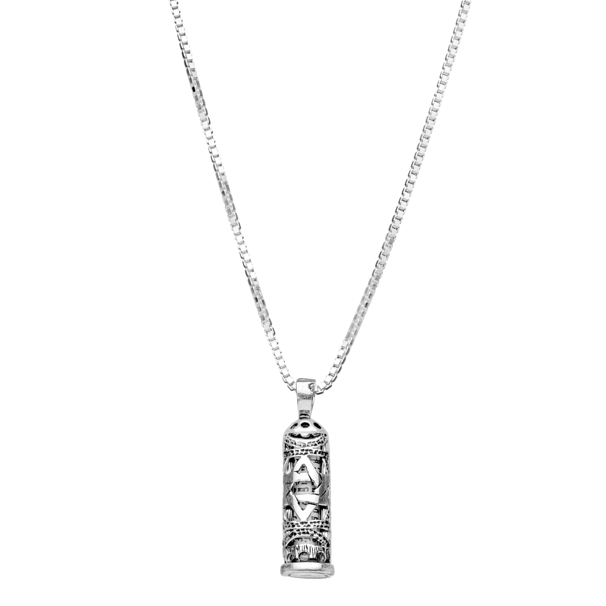  Star of David Mezuzah Charm Necklace 69098806、mySite、elrpsem3k