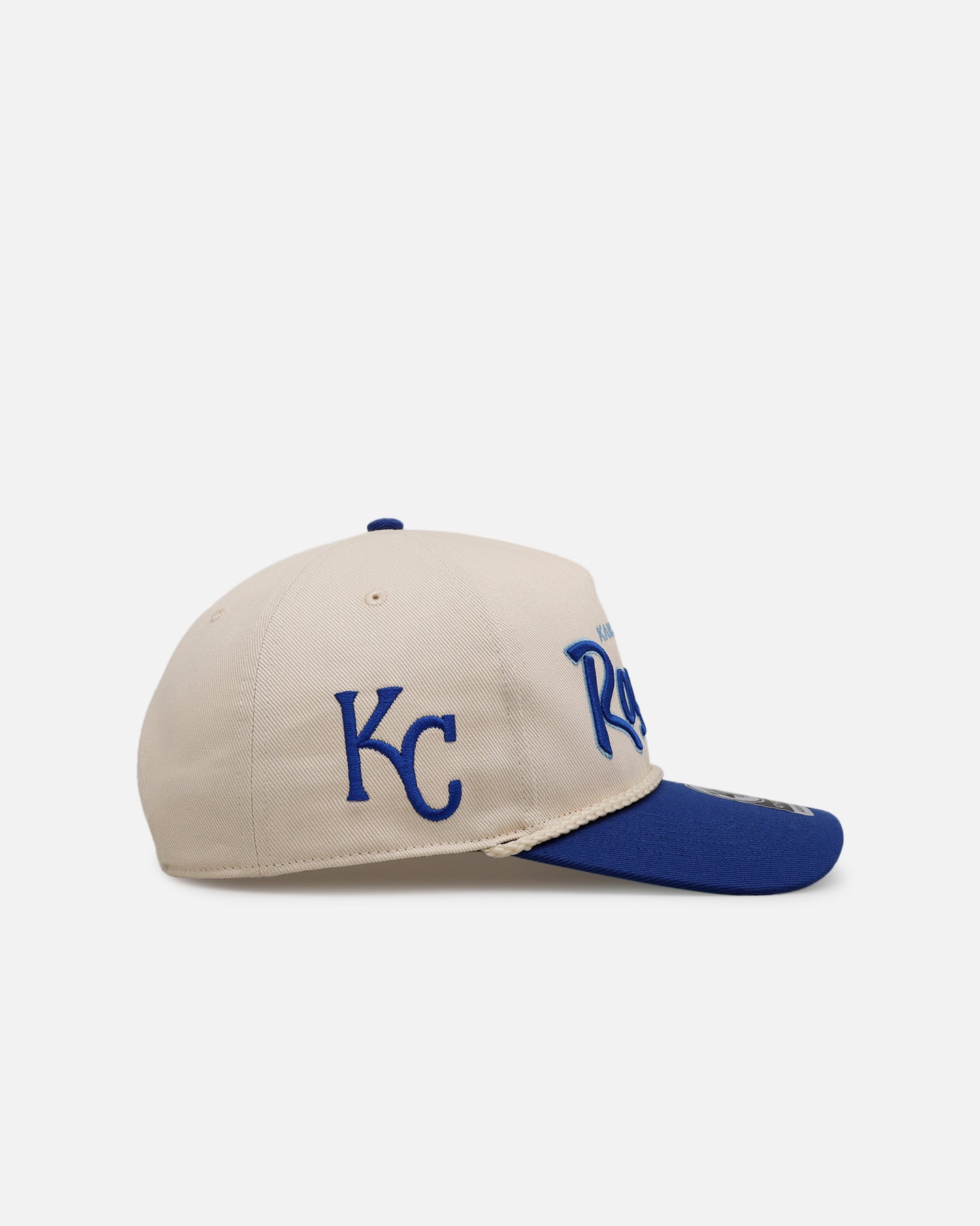 47 Brand Kansas City Royals 'MLB Opening Day' Script Hitch Snapback Natural、mySite、zt4zffjzw