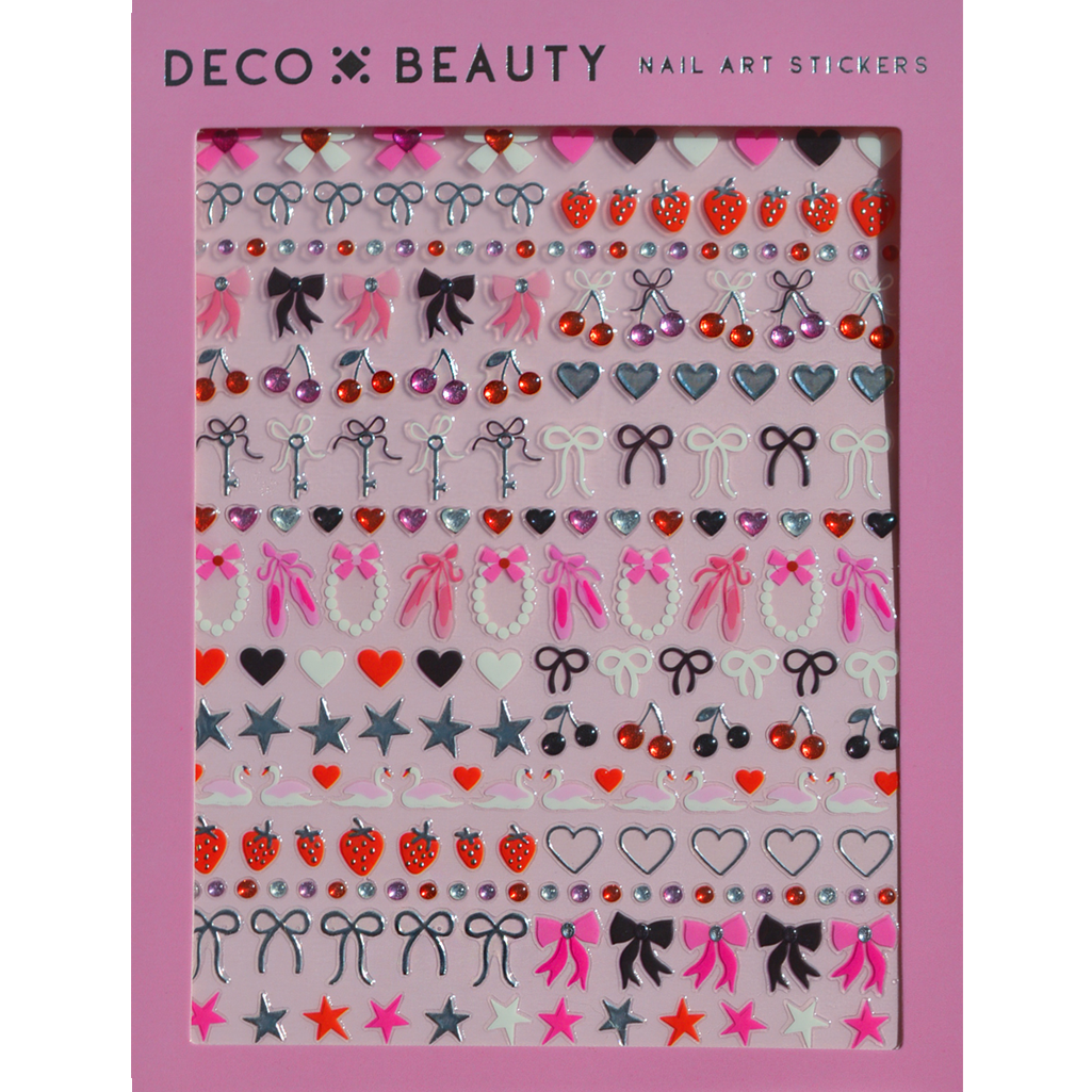  Coquette Nail Art Stickers、mySite、ghnorth