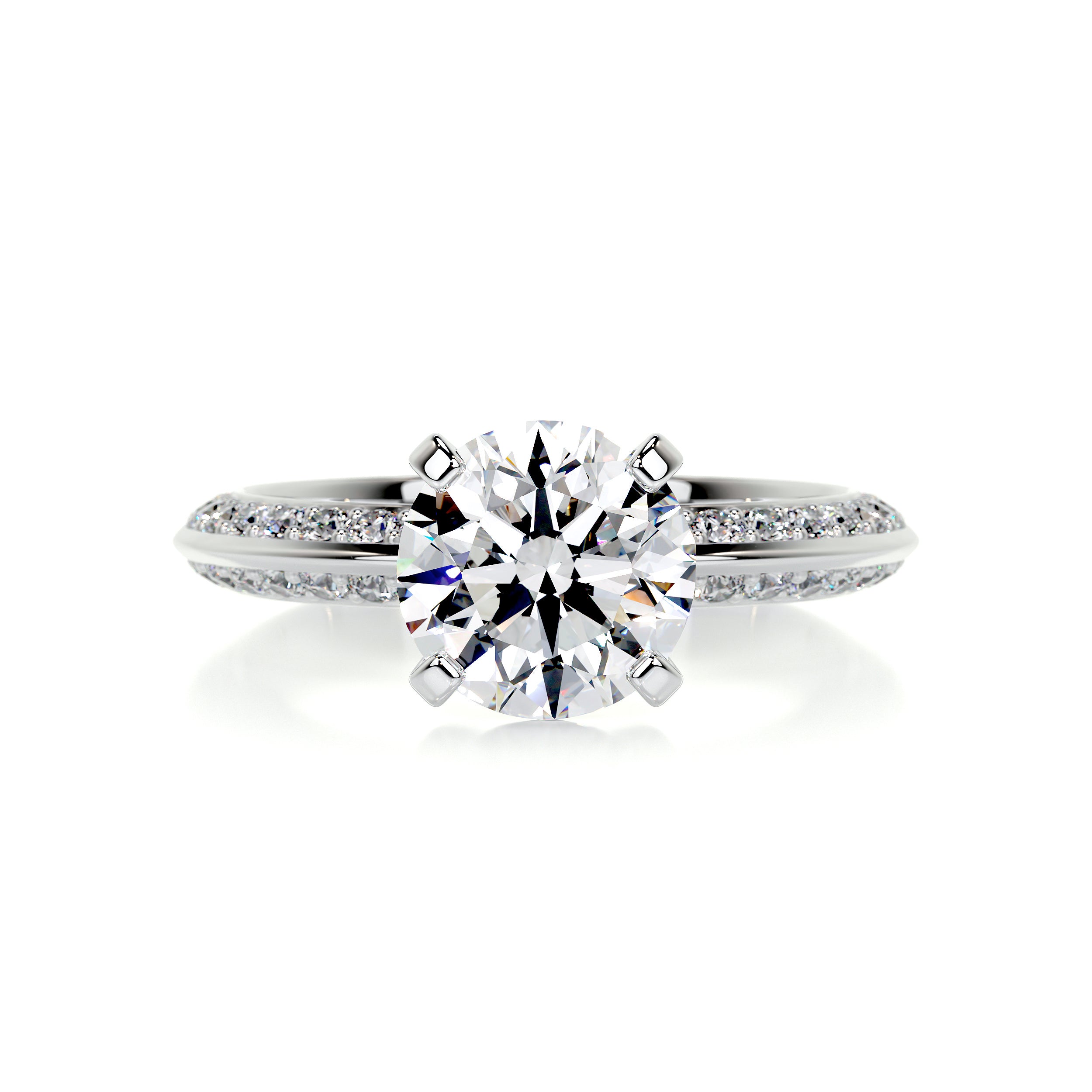 Ariana Diamond Engagement Ring -14K White Gold、mySite、hinf8tx79