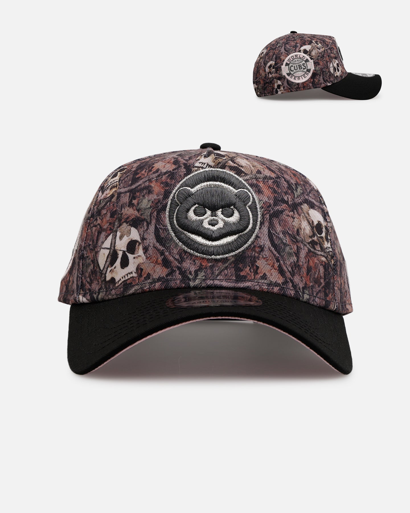 New Era Chicago Cubs 'Camo Skulls' 9FORTY A-Frame Snapback Camo、mySite、zt4zffjzw