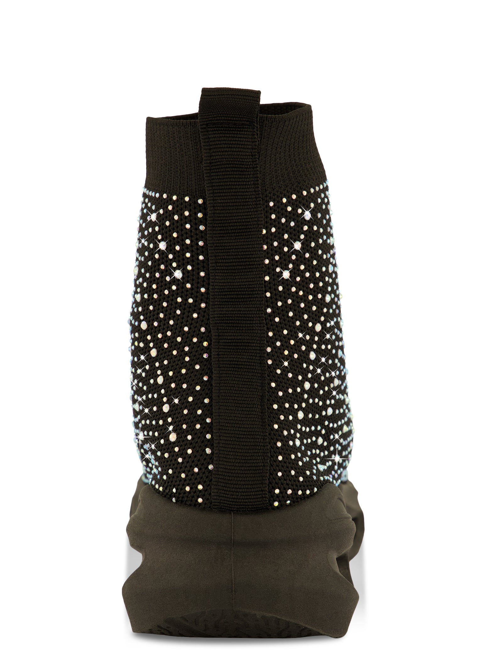 Rhinestone Slip On High Top Sneakers、mySite、camillekostekn