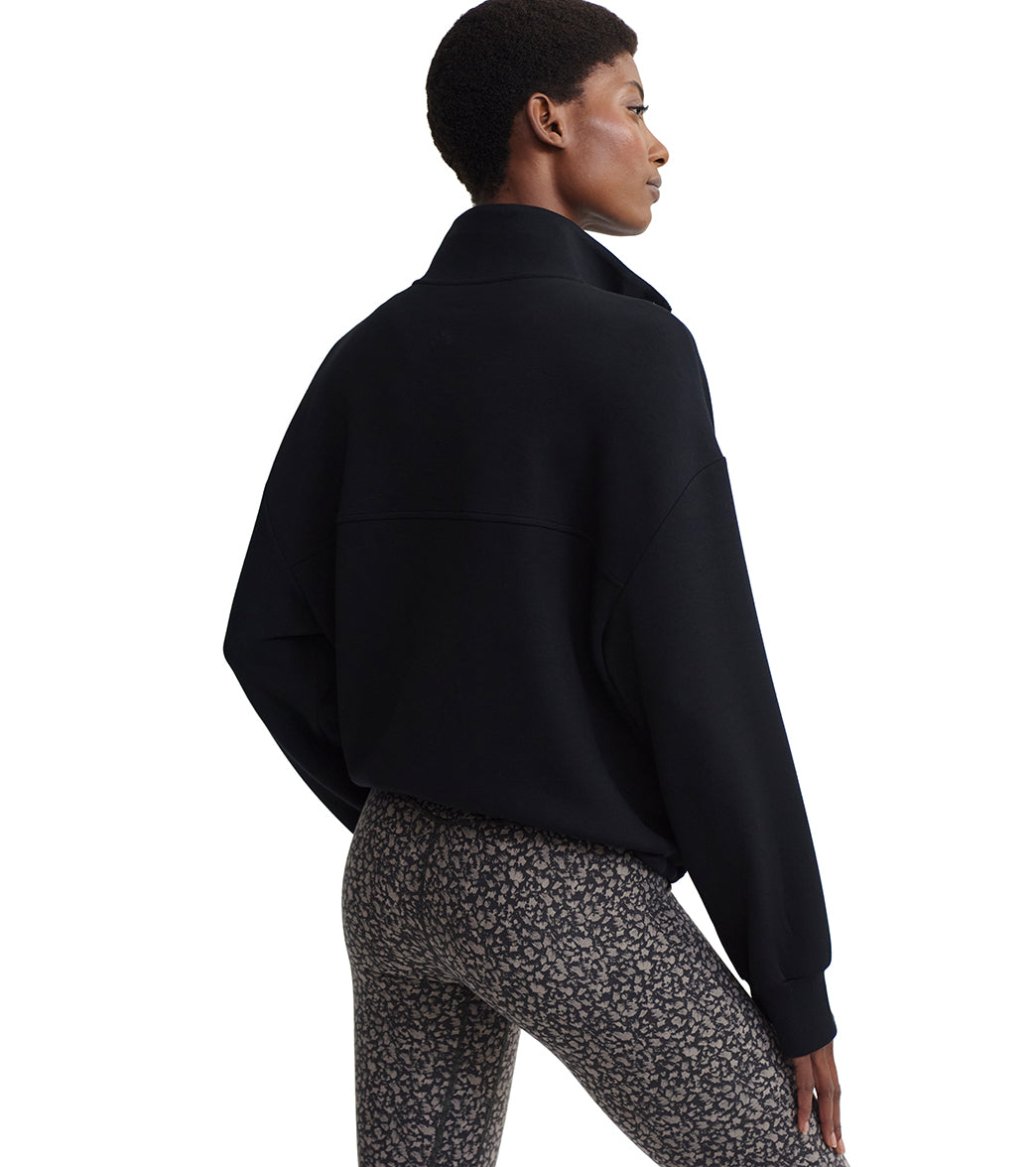 Varley Sian Cropped Half Zip Midlayer Pullover、mySite、noshort