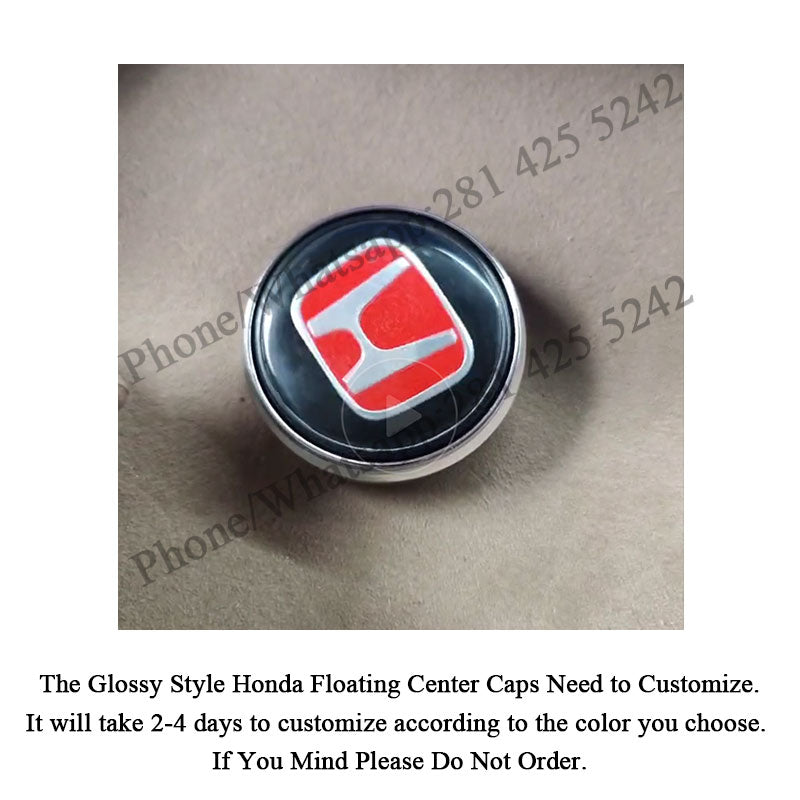 Honda Floating Center Caps 62mm 69mm for Stock Wheels、mySite、nflplayoffbracketp