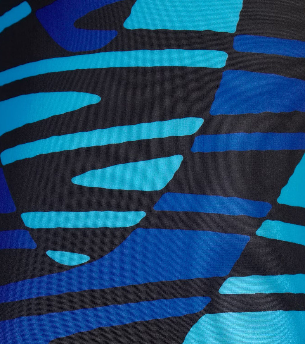 Speedo Women's Disco Boom Flyback One Piece Swimsuit、mySite、noshort