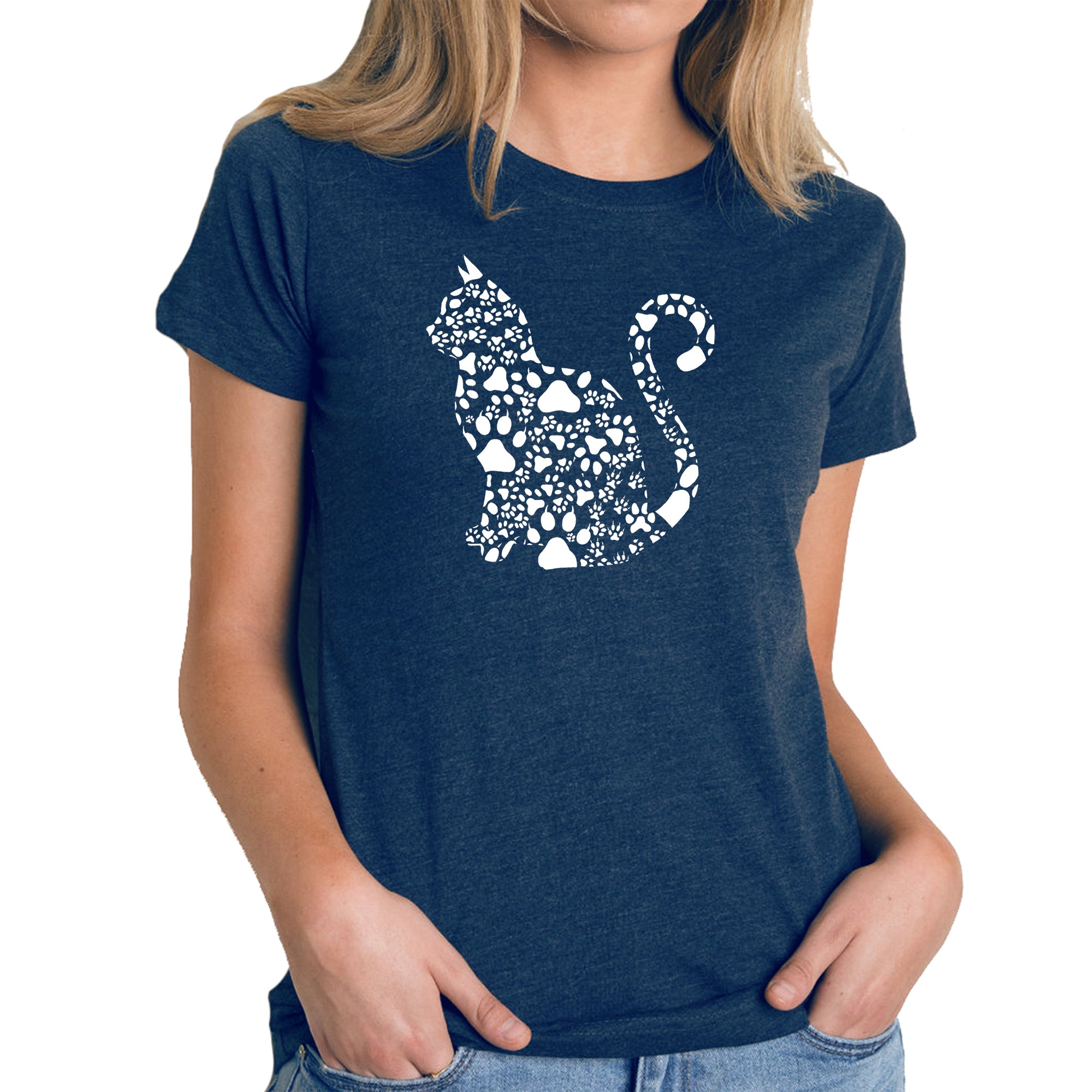 Cat Claws - Women's Premium Blend Word Art T-Shirt、mySite、camillekostekn