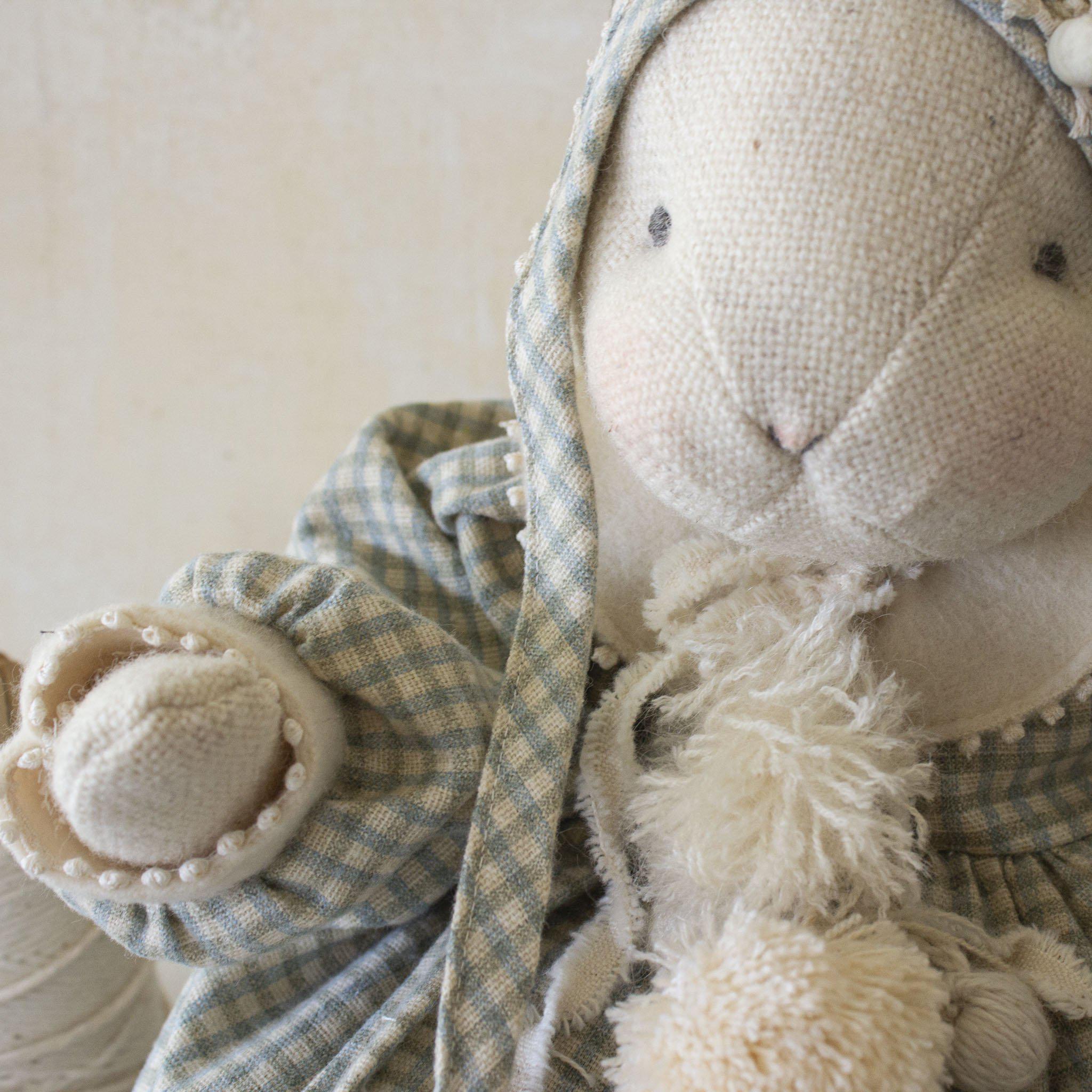 RETIRED - Hutch Studio - Bonnie Bunnytails - One Of A Kind Bunny、mySite、g9winljtr