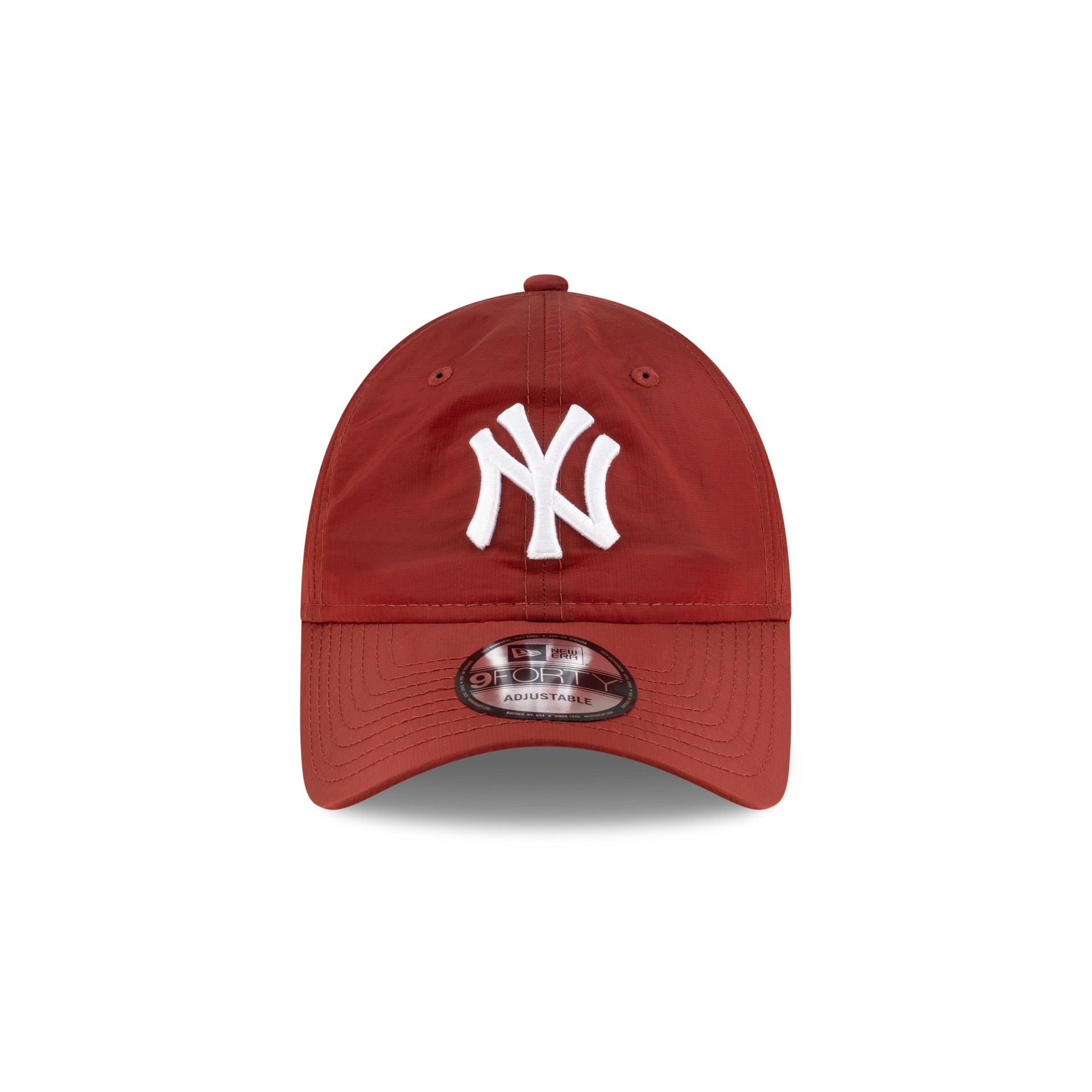 New York Yankees Red Nylon 9FORTY Adjustable Hat、mySite、vikingsvslions