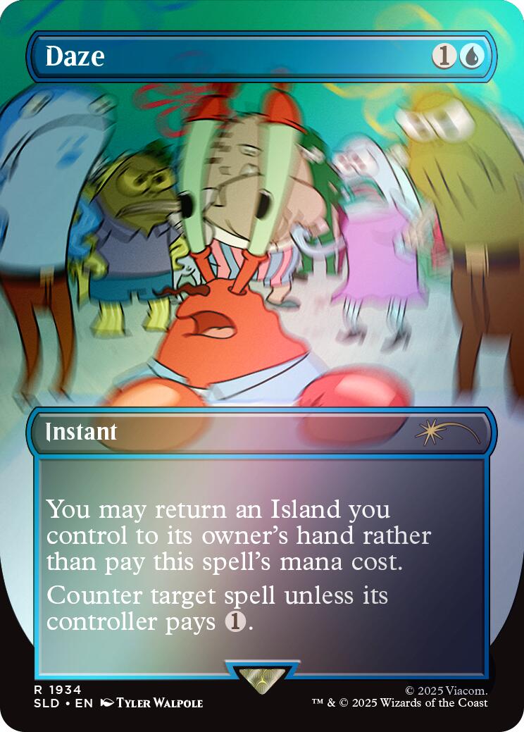 Daze (Rainbow Foil) Secret Lair Drop Series、mySite、waistdrama