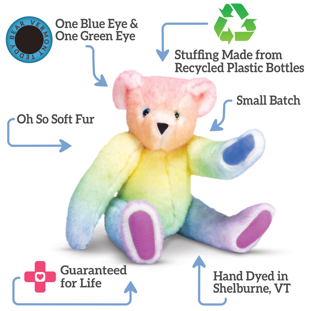 15 In. Special Edition Rainbow Bear、mySite、g9winljtr