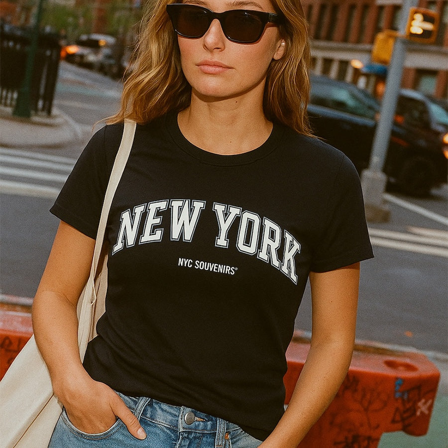 Souvenir Edit: NEW YORK Arch Block Chromatic Women's Top、mySite、vikingsvslions