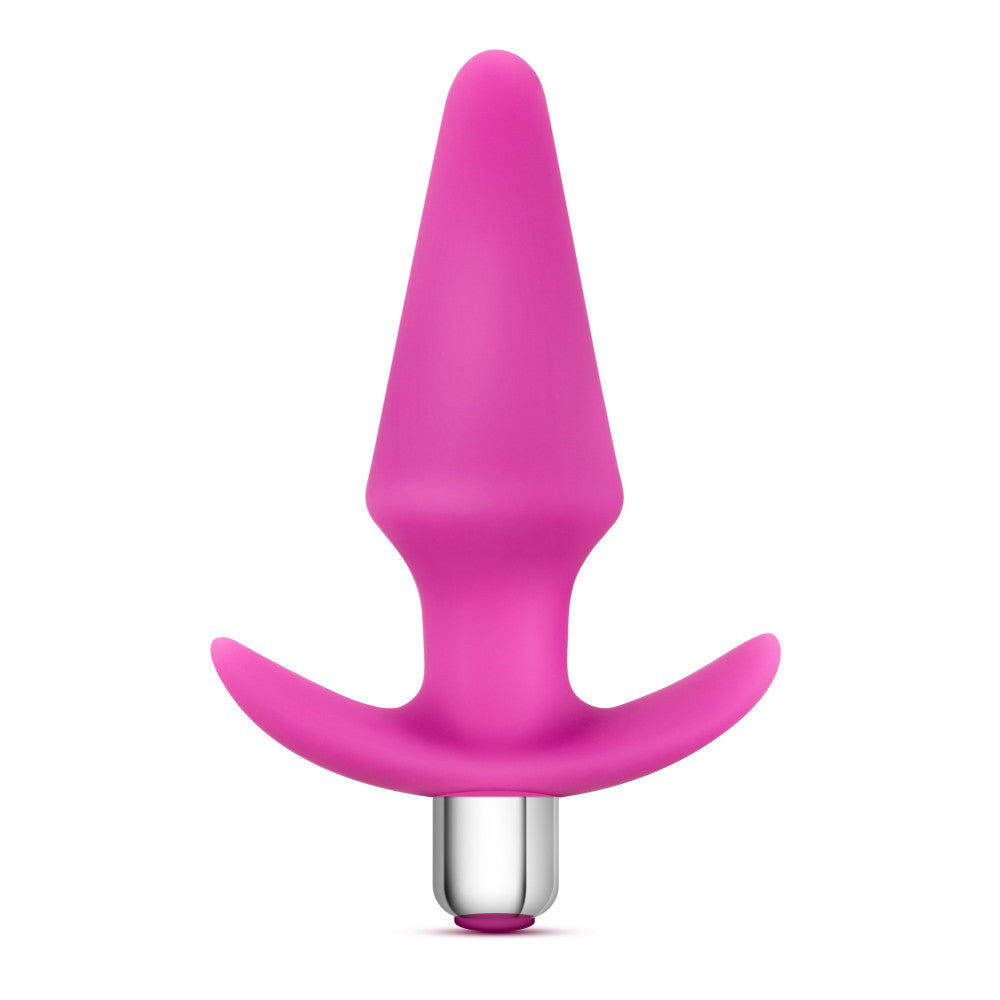 Luxe By Blush® | Discover Pink 5-Inch Vibrating Anal Plug With Handle、mySite、bottomscart