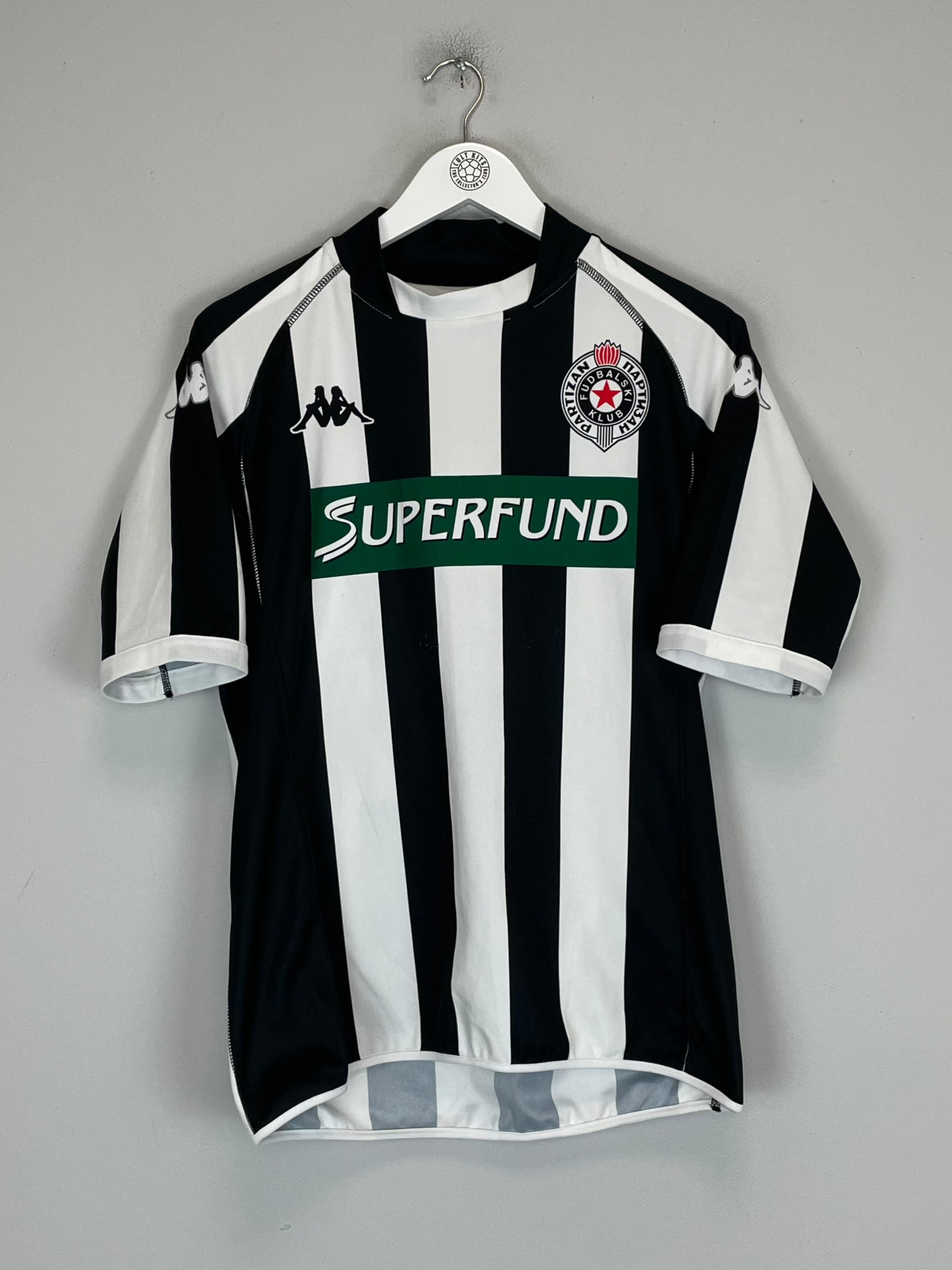 2003/04 PARTIZAN HOME SHIRT (L) KAPPA、mySite、sh2003/04 PARTIZAN HOME SHIRT (L) KAPPA、mySite、glenpowelloop_name