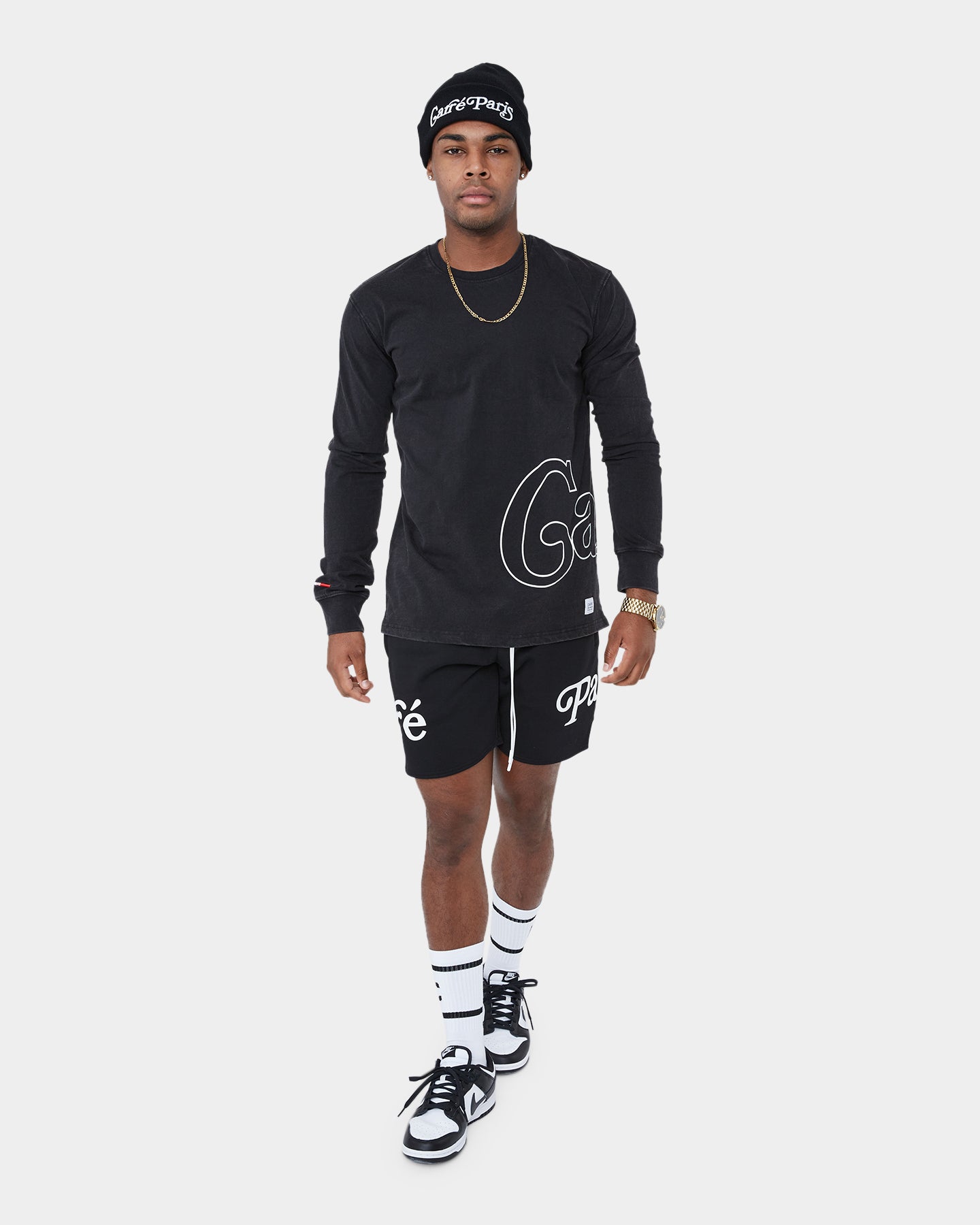 Carré Volle Classique Long Sleeve T-Shirt Washed Black、mySite、zt4zffjzw