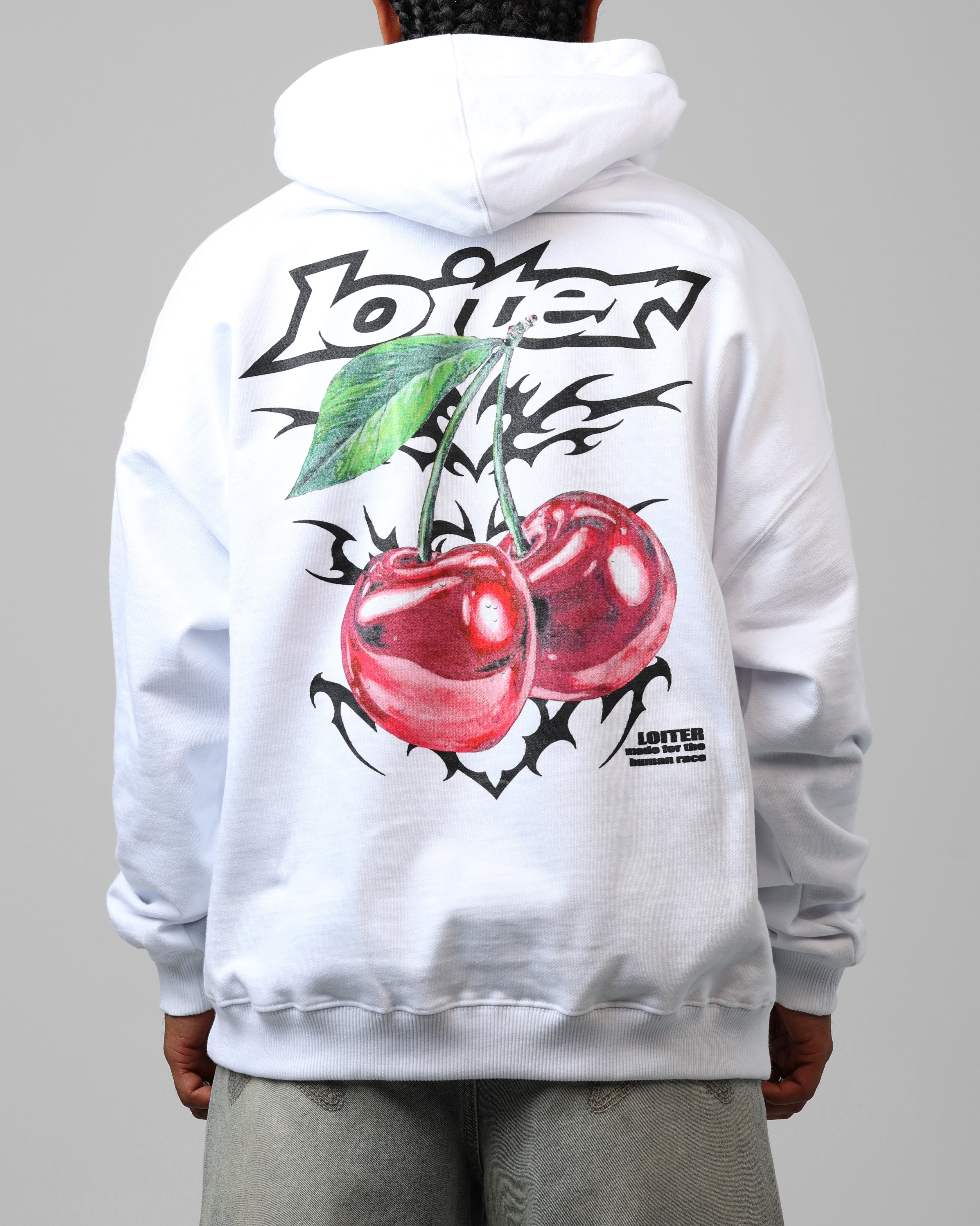Loiter Cherry Pick Hoodie White、mySite、zt4zffjzw