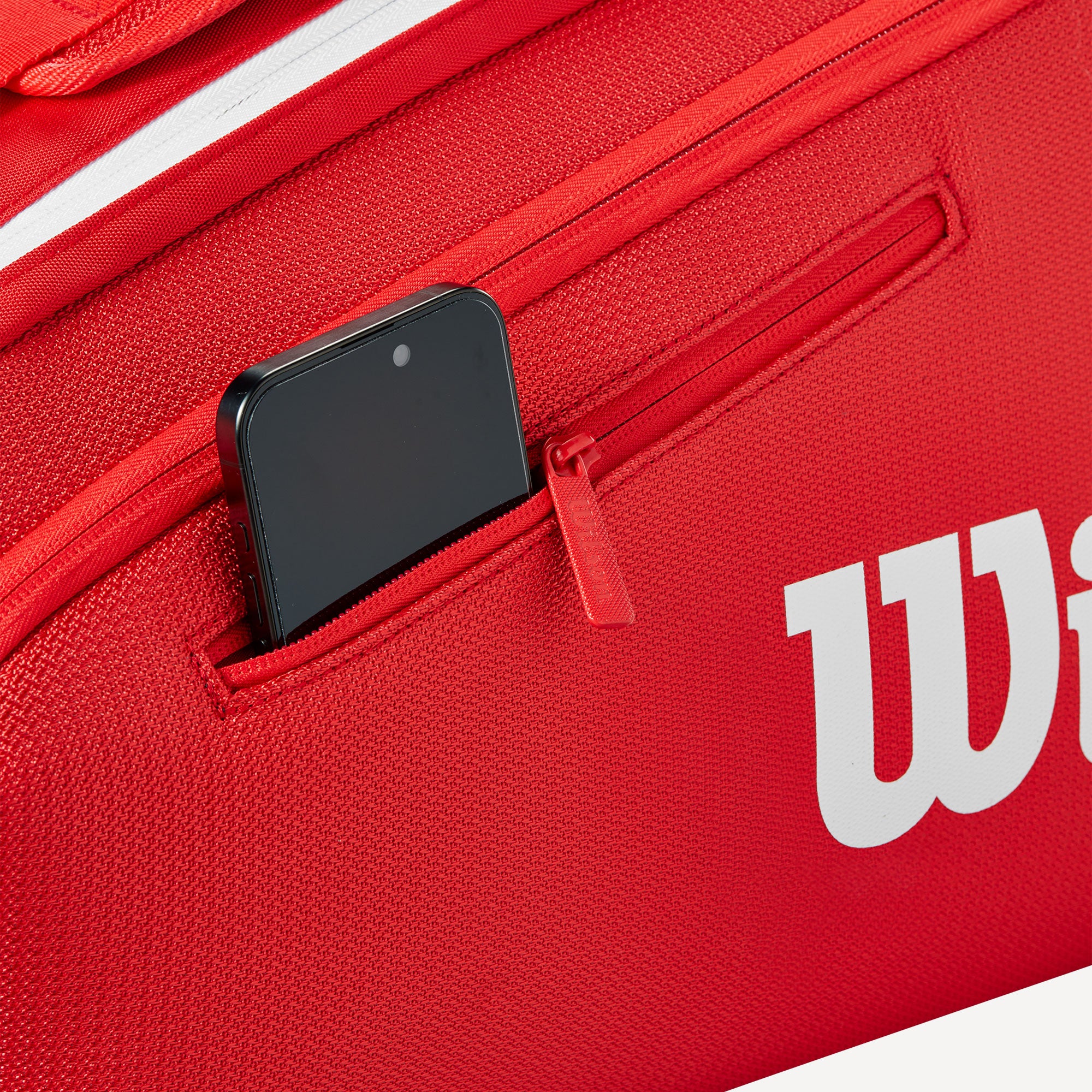 Wilson Super Tour Red 9 Racket Tennis Bag、mySite、neckold