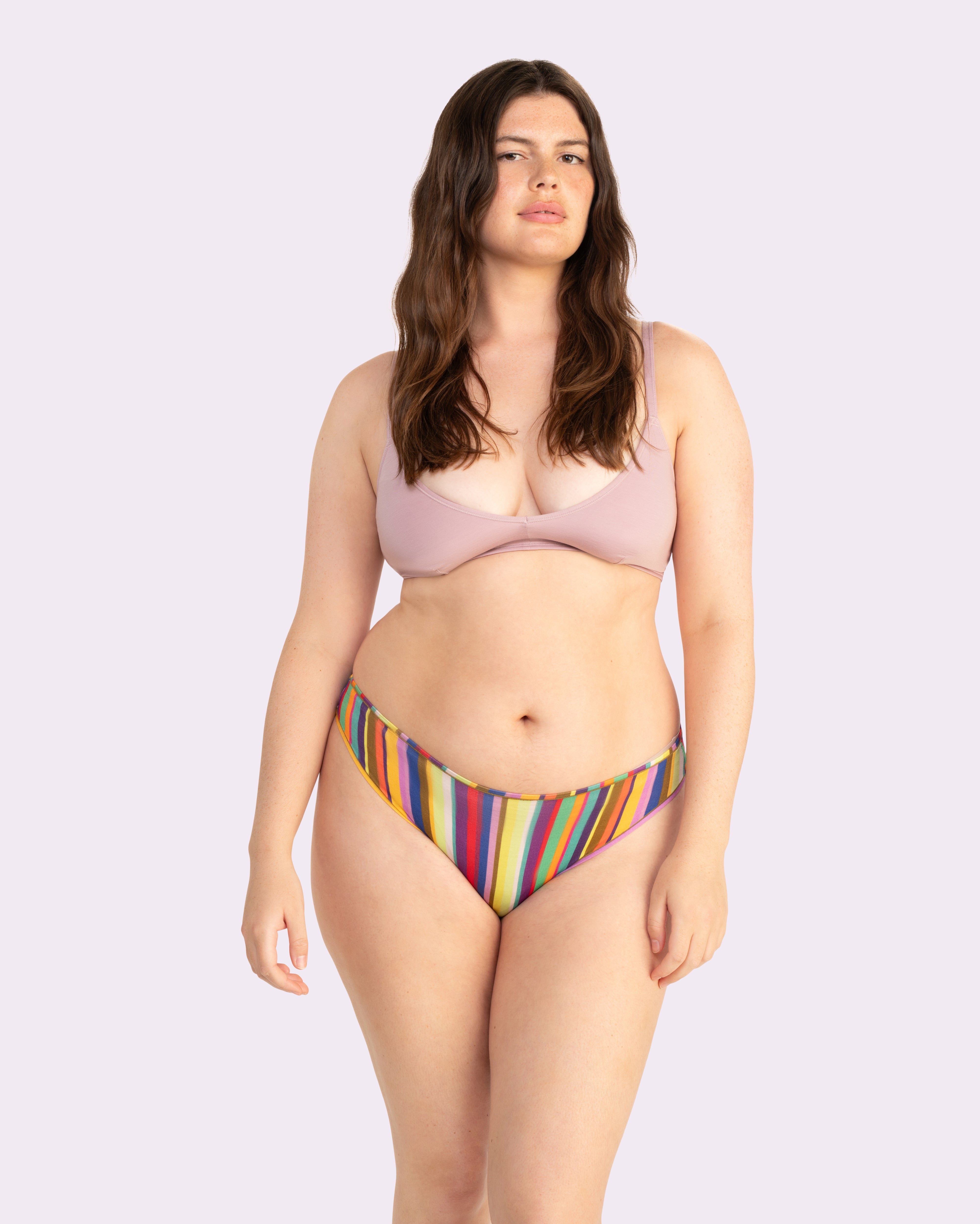 Vintage High Cut Cheeky | New:Cotton (Mira Stripe)、mySite、bengalsvssteelers