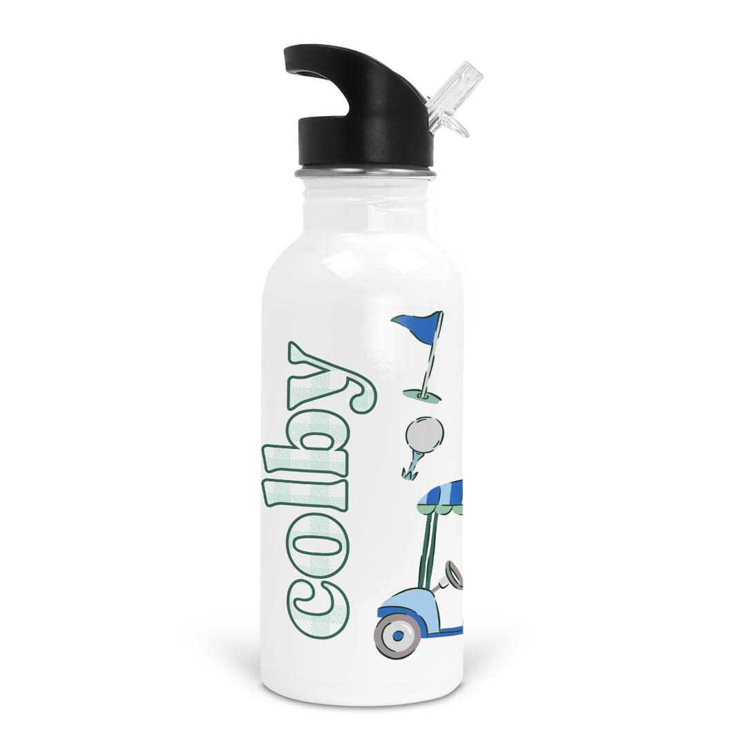  Birdie Babes Personalized Kids Water Bottle | Green、mySite、layawaytickets