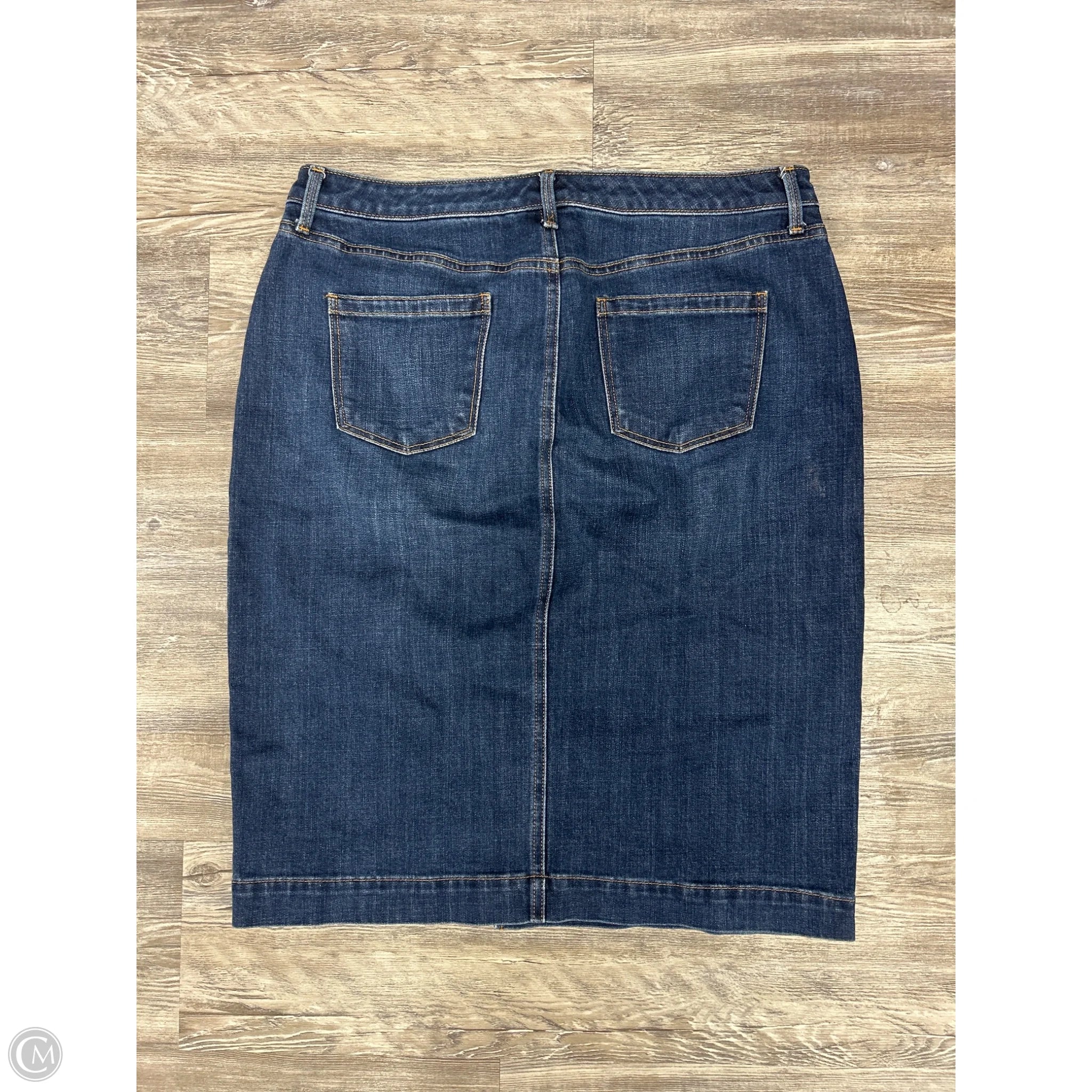 Skirt Midi By Talbots In Blue Denim, Size: 14、mySite、garagedoors4me