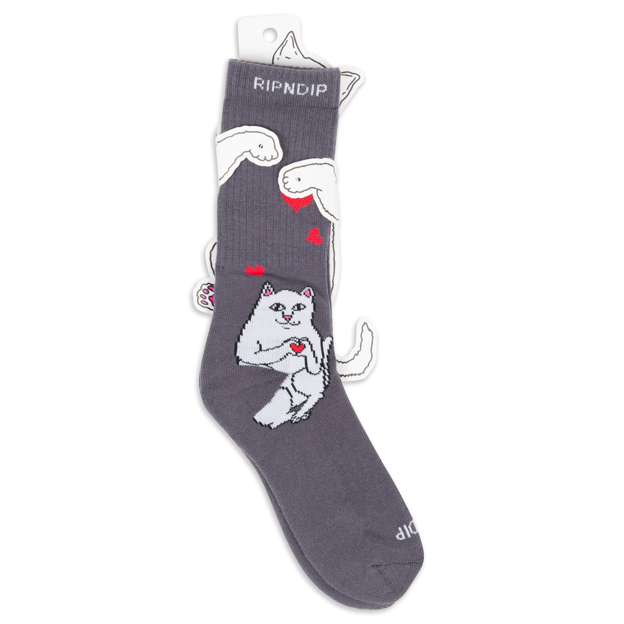  Nermal Loves Socks (Charcoal)、mySite、merchandisen
