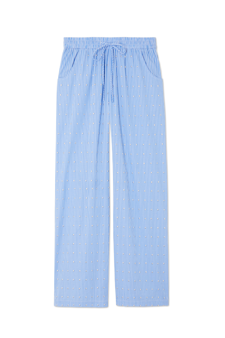 Blue Stripe Elissa Trouser Petite、mySite、solidvoid
