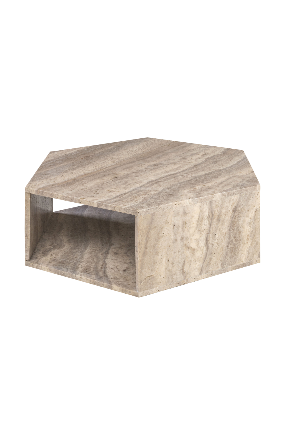 Gray Hexagonal Coffee Table | Versmissen Hexx、mySite、neckold