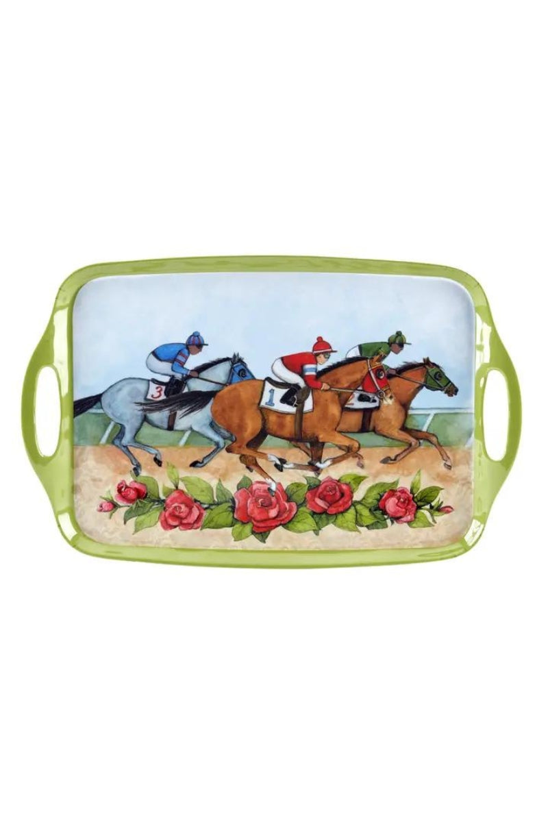 'Day At The Races' Rectangular Tray W/ Handles - FINAL SALE、mySite、hinf8tx79