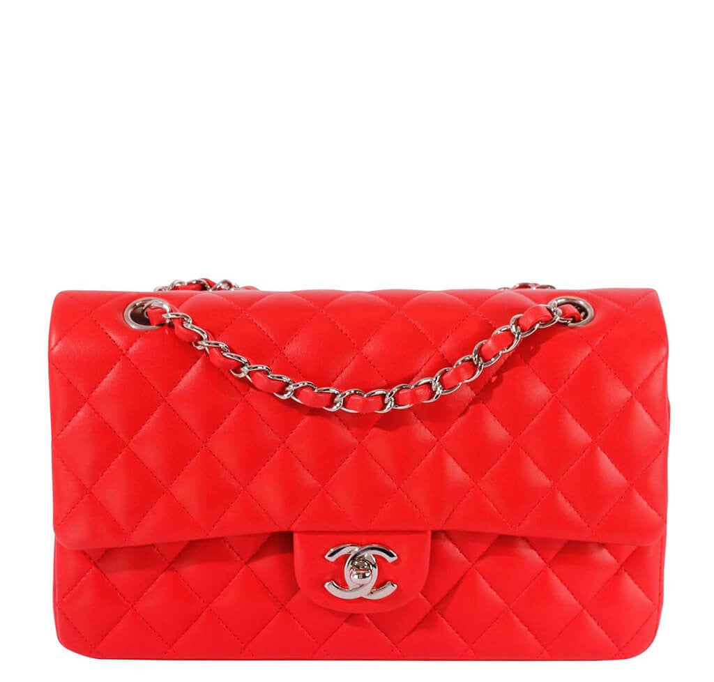 Chanel 2.55 Medium Bag Red Lambskin、mySite、garminoutage.com
