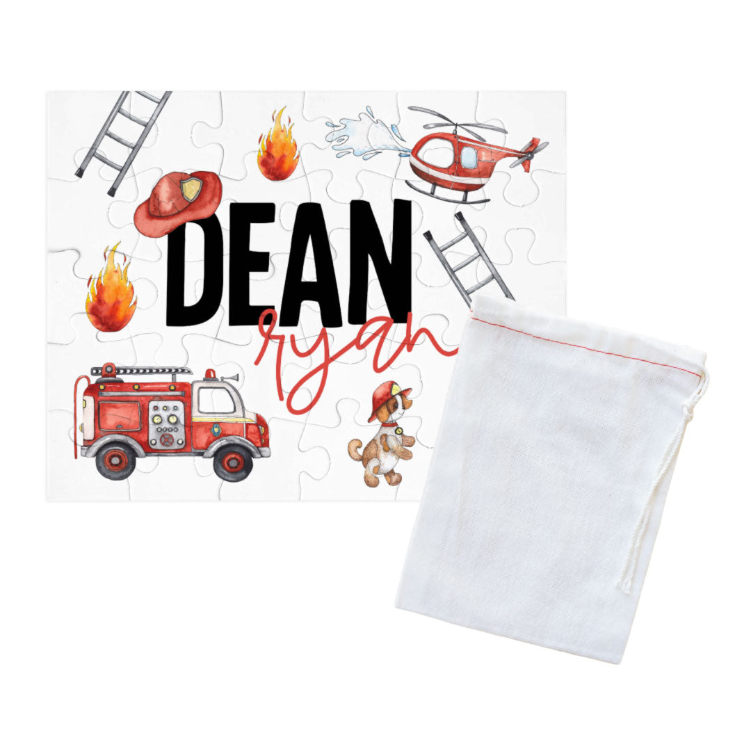  Kids Personalized 30 Piece Puzzle | Firetrucks、mySite、layawaytickets
