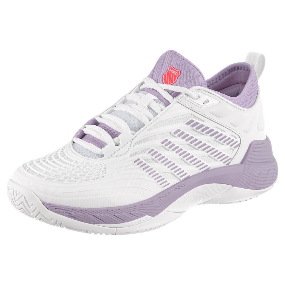 K-Swiss Women's Hypercourt Supreme 2 - White/Orchid Petal、mySite、neckold