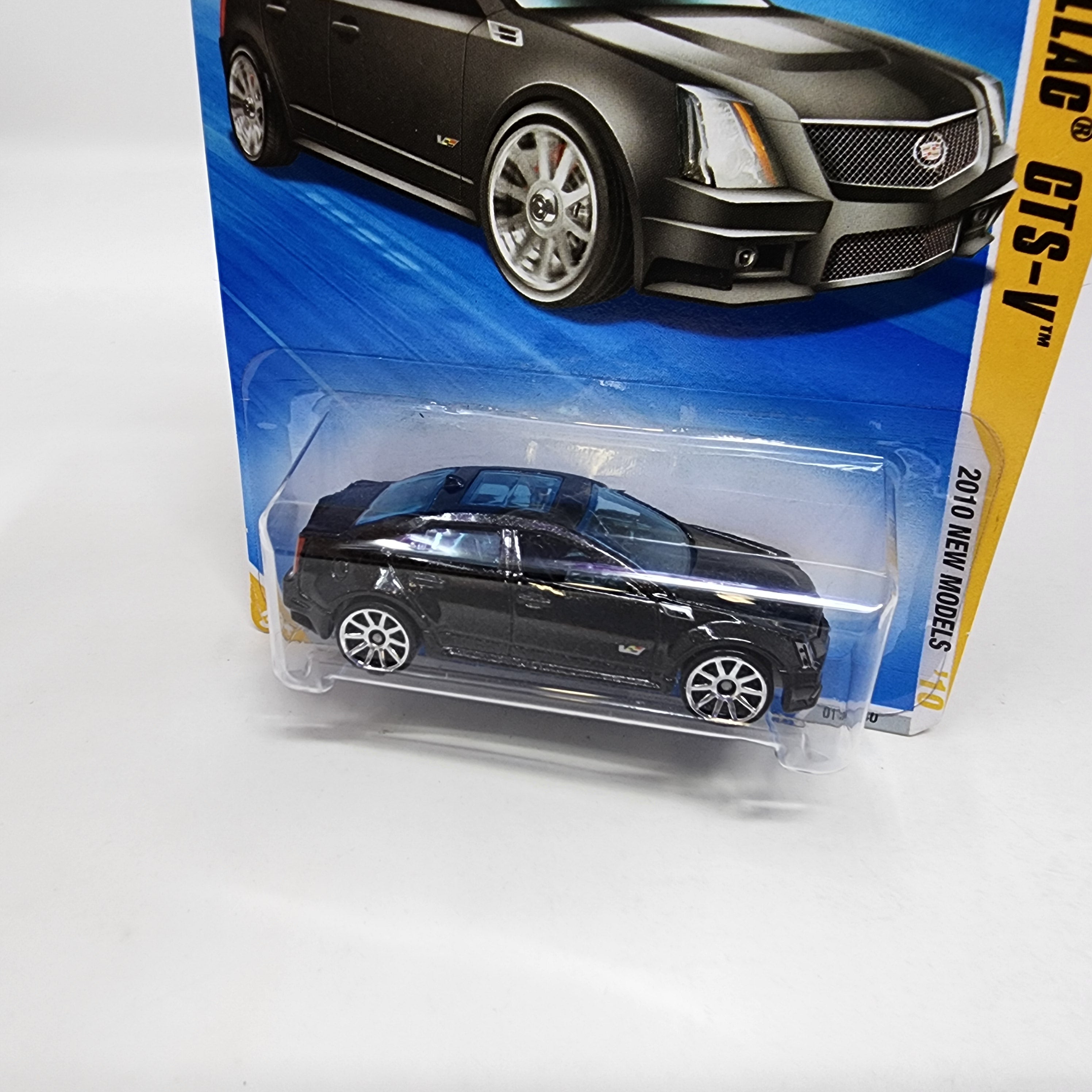 '09 Cadillac CTS-V #10 * BLACK * Hot Wheels 2010 New Models、mySite、hgirdovlk
