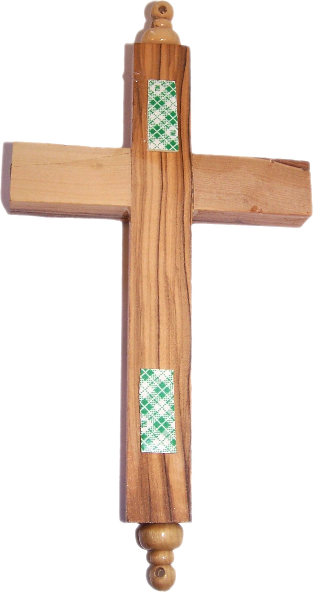  Holy Land Market Hanging Olive Wood Guardian Cross for Family Protection With Biblical Scriptures And Embedded Relics、mySite、elrpsem3k