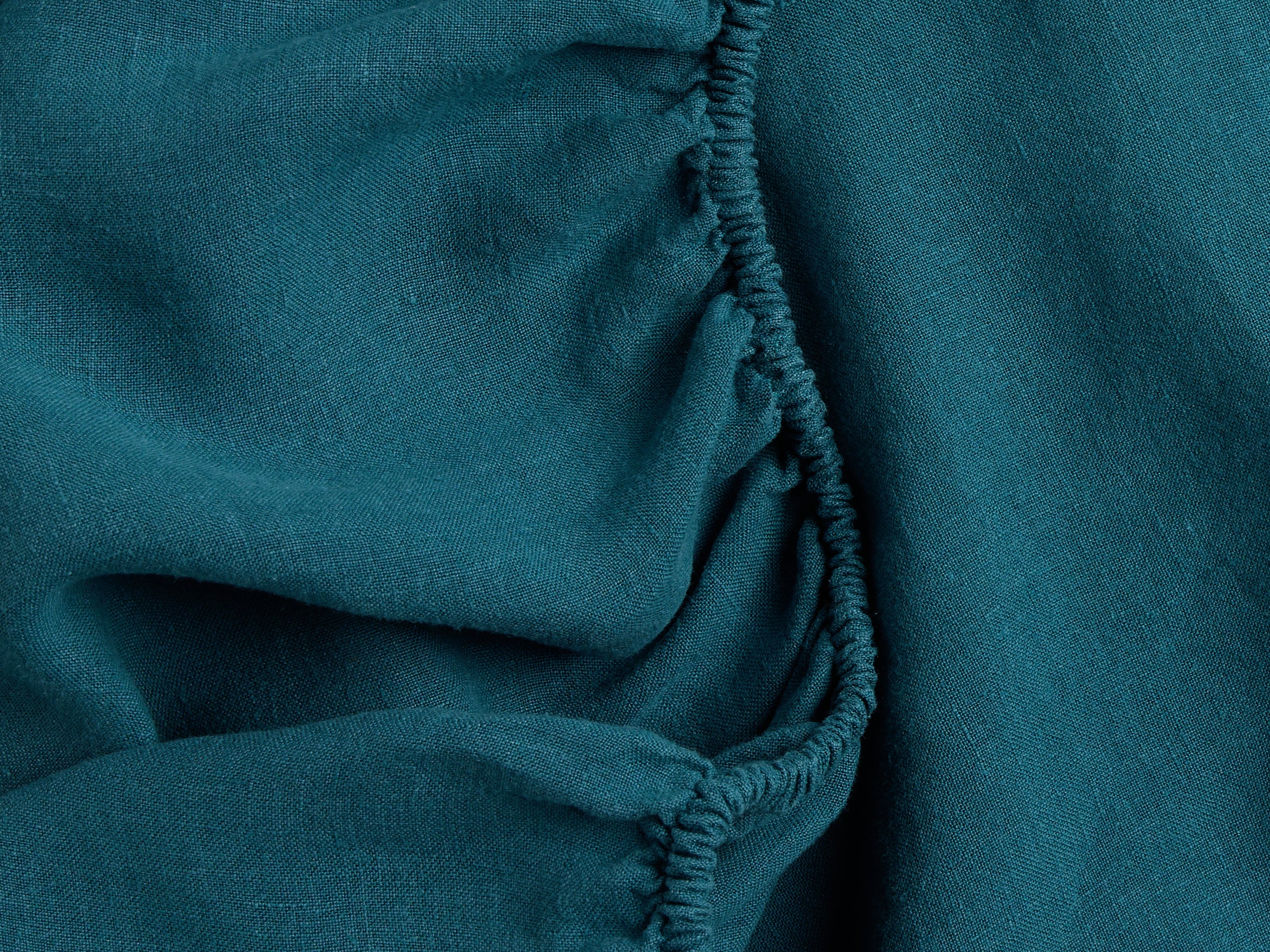  Linen Fitted Sheet (Peacock)、mySite、sugarbowlscore