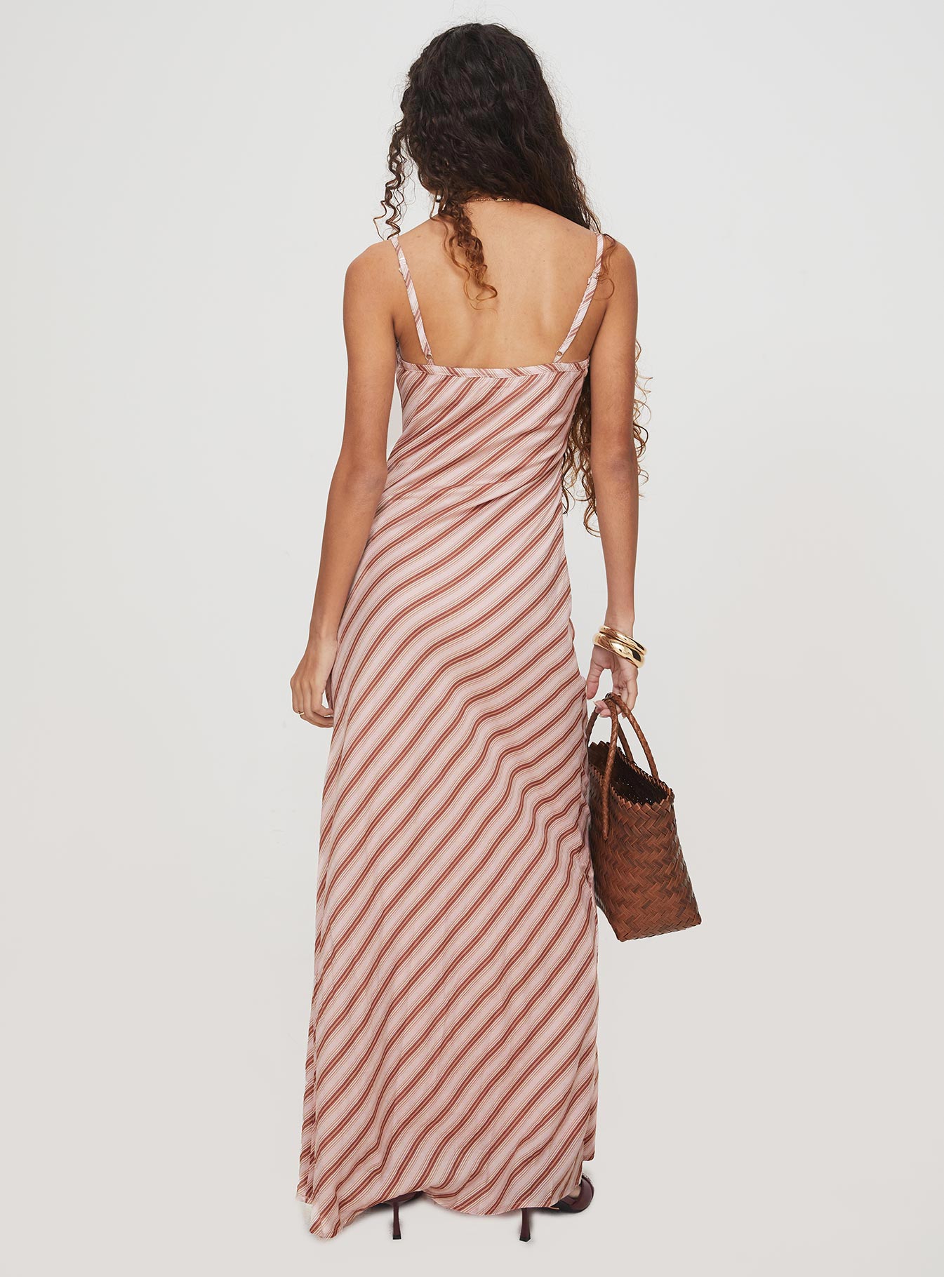 Rianne Maxi Dress Pink Stripe、mySite、solidvoid