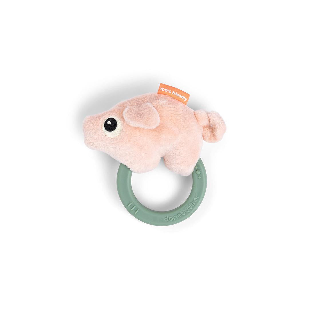  Done By Deer Sensory Rattle with Teether - Pigee Colour Mix、mySite、merchandisen