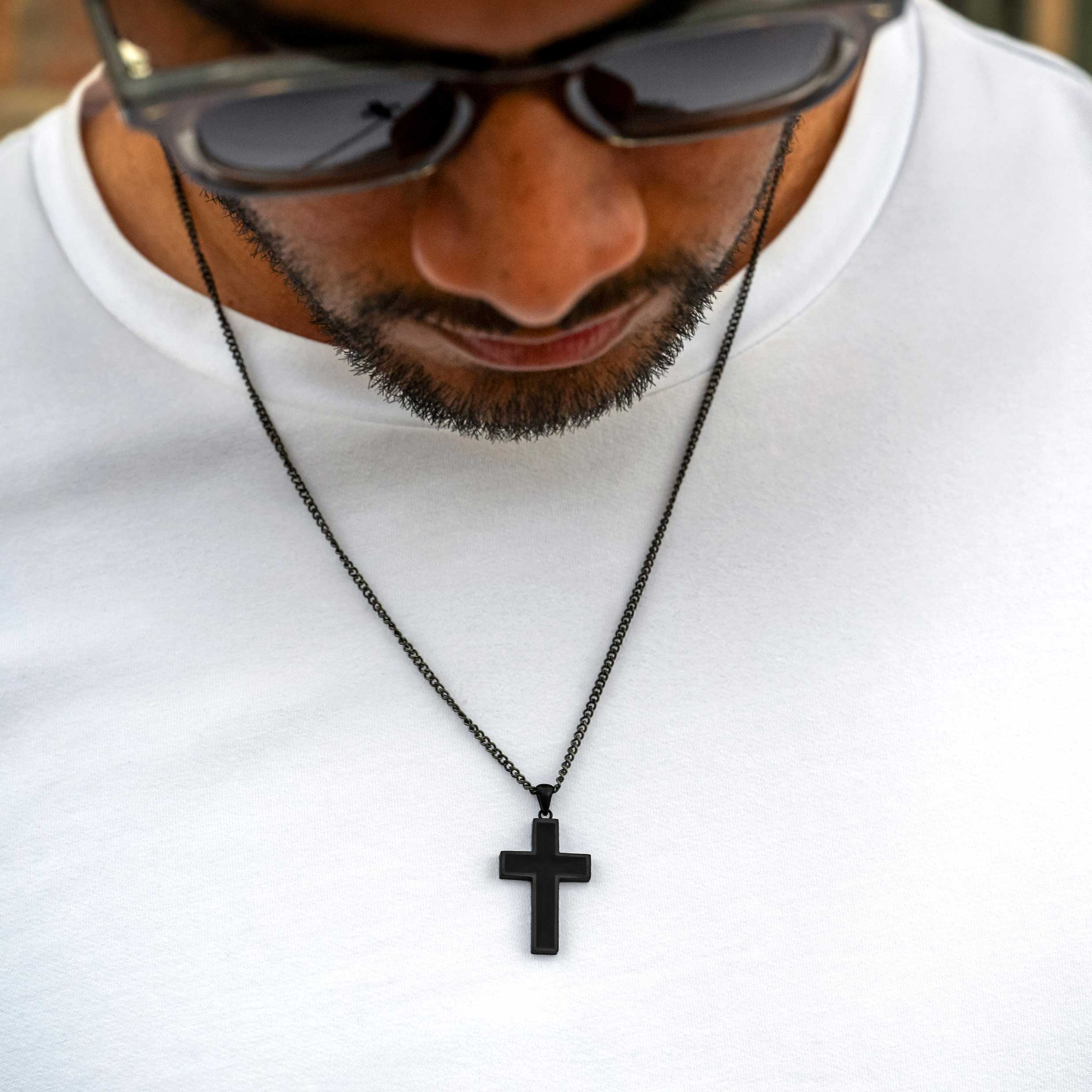  Stone Cross (Large) - Stealth