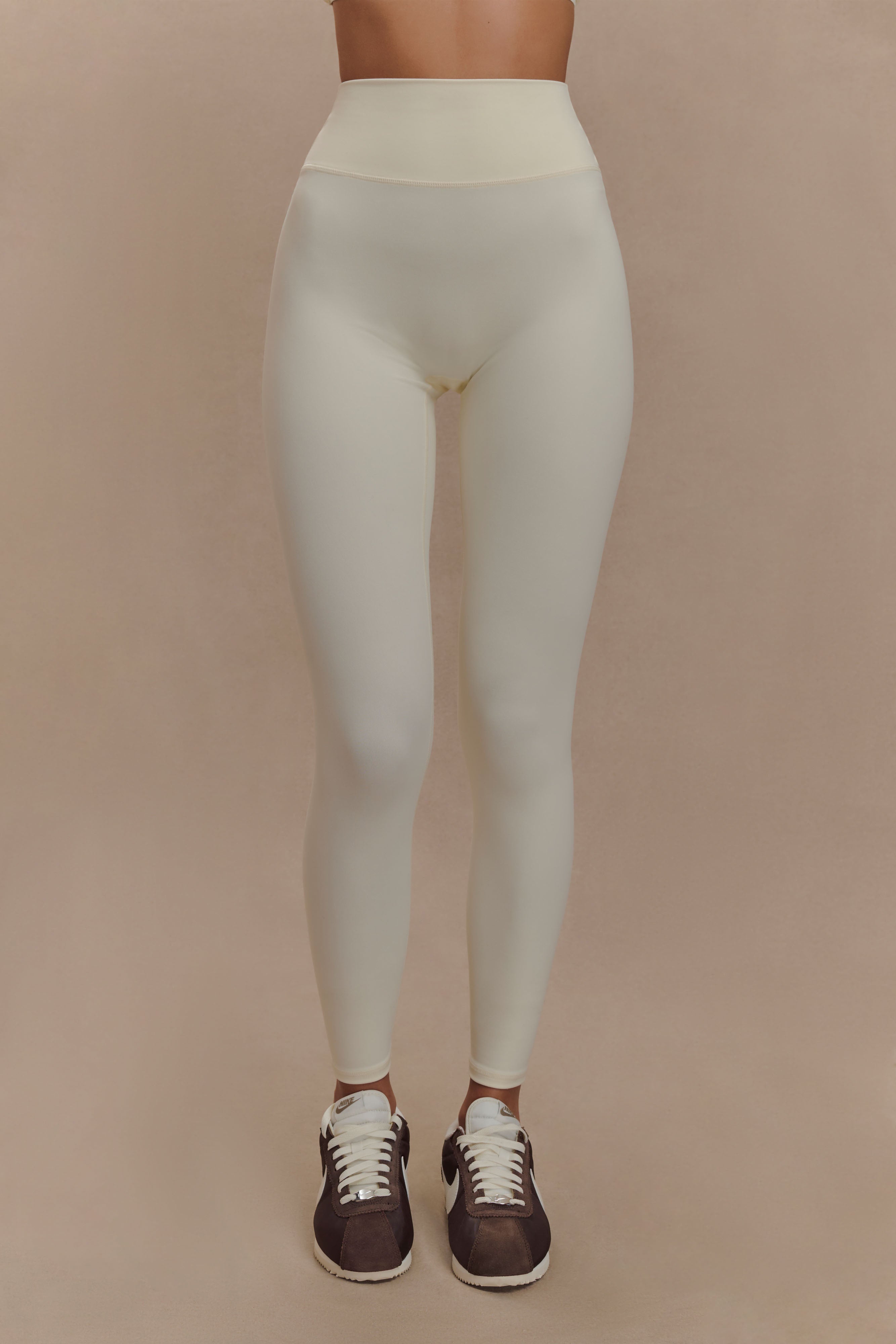 Callie Active Leggings - Ivory、mySite、solidvoid