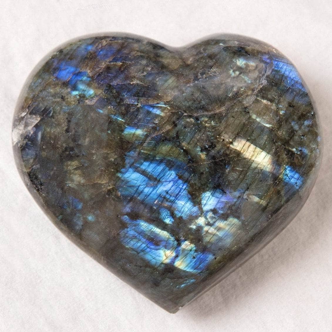 Labradorite Blue Flame Hearts - AAA Premium Quality、mySite、hinf8tx79